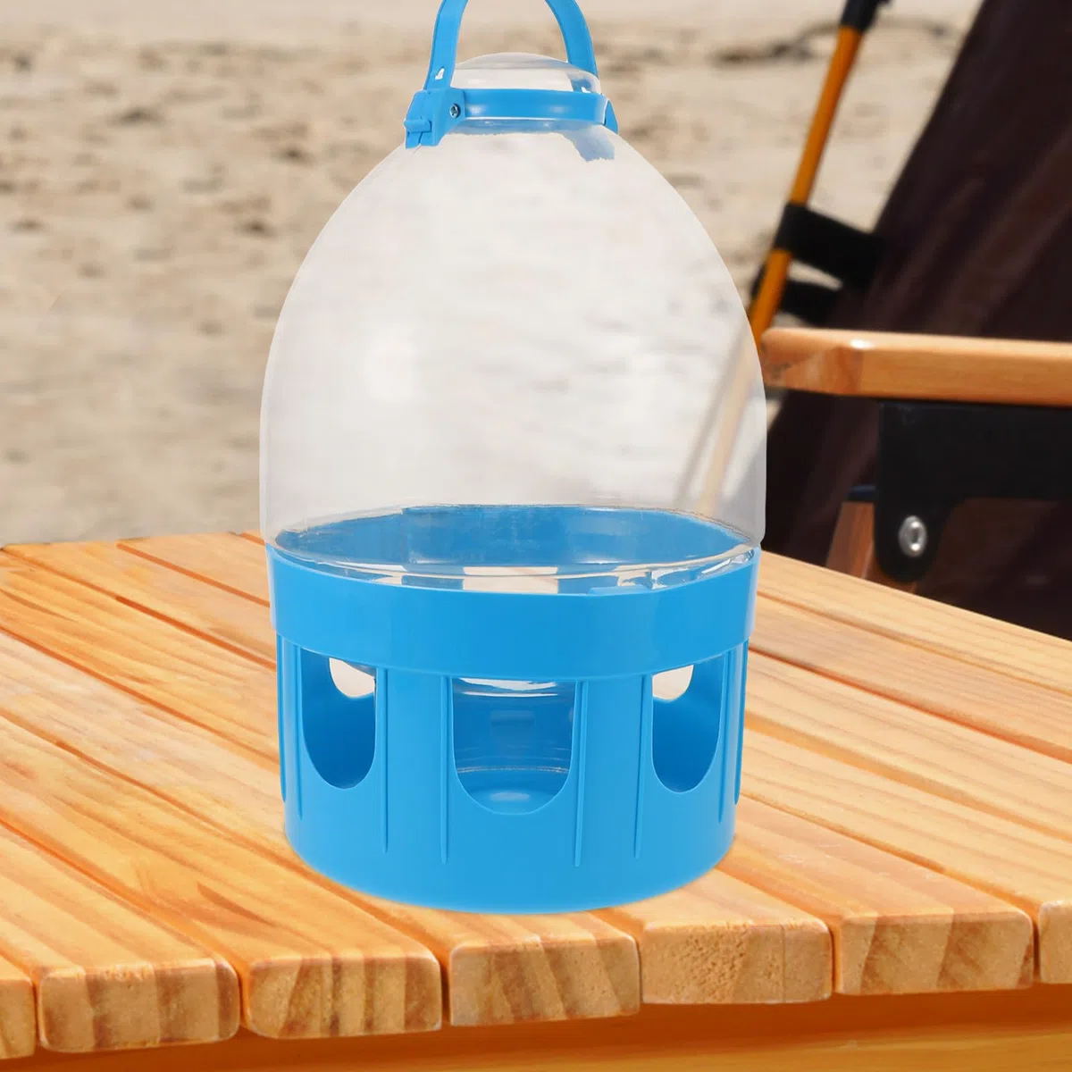 DOITOOL Bebedero para Palomas: Dispensador automático de Agua para Palomas y Aves de Corral de 10 l - Botella Colgante para Jaula - Bebedero para Aves de Corral para Interior y Exterior