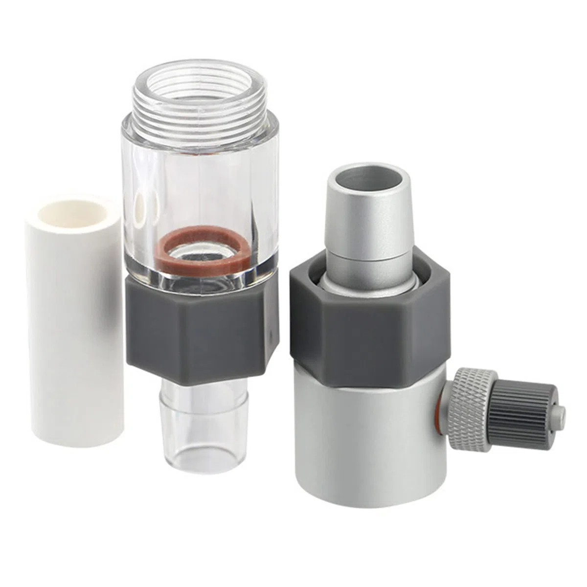 Difusor de CO2, atomizador de dióxido de carbono, contador de burbujas para acuario, difusor de acuario (12/16 mm)