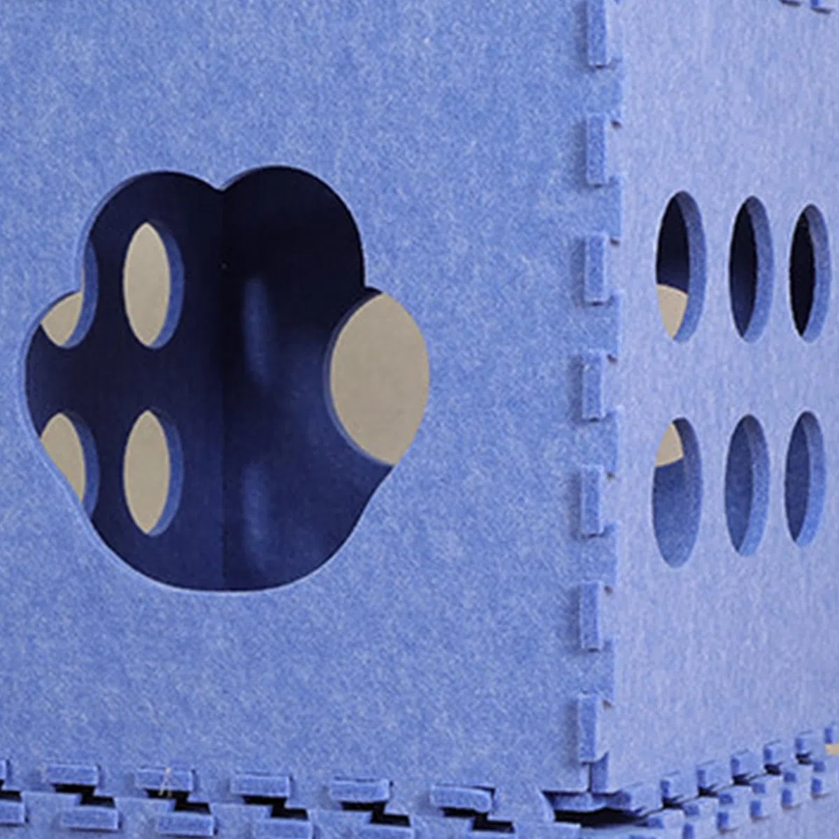 para gatos, cueva para gatos de fieltro, de cama en forma de rompecabezas de fieltro | Escondite para gatos, casas y apartamentos para gatos, cubos para gatos para interiores, tabla de | Suave Cachorros y de 5 a 10 Kilogramos, para Juegos en Interiores y