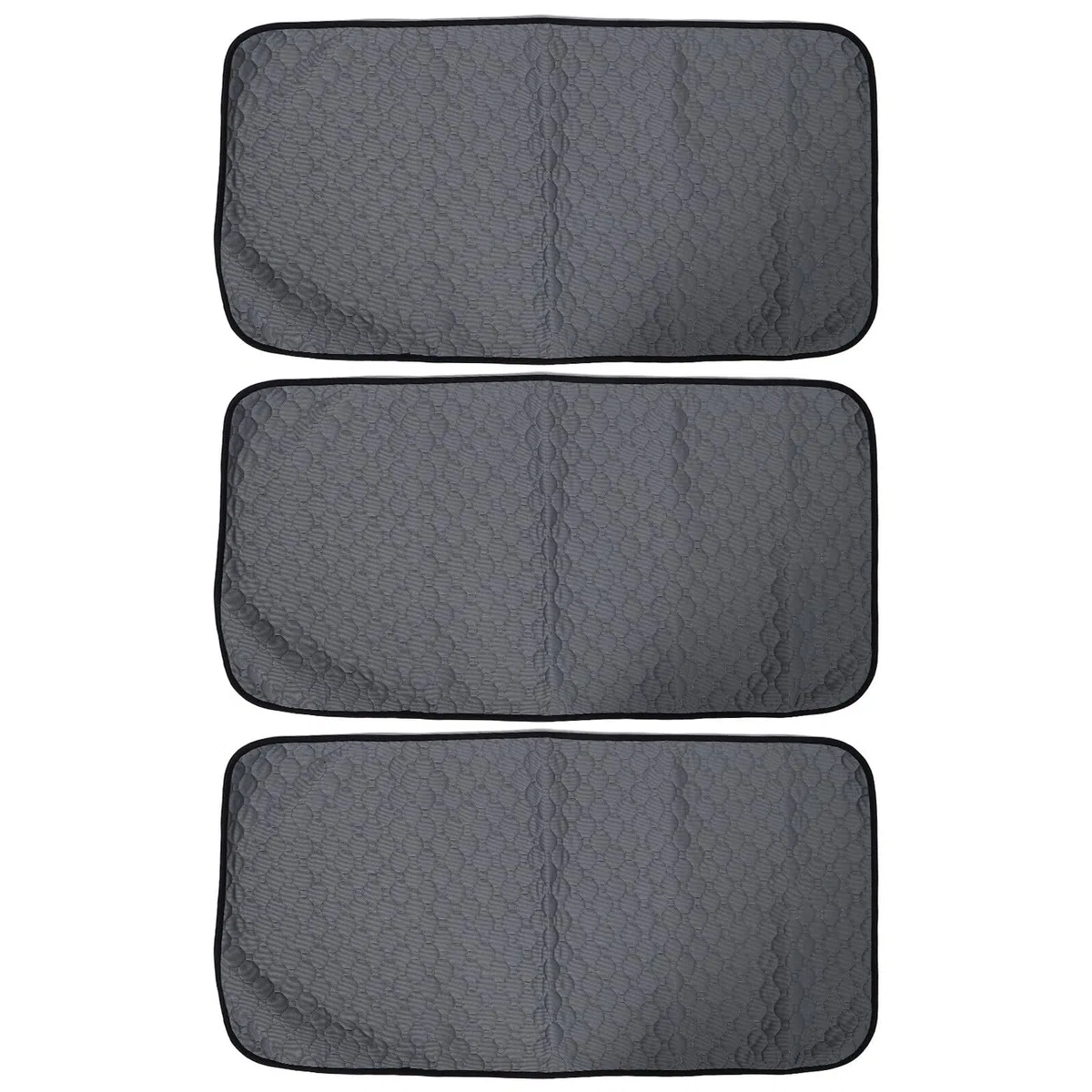 Gatuida Juego de 3 Empapadores Lavables Reutilizables para Mascotas 60X120 CM Almohadillas Absorbentes Antideslizantes para Perros y Gatos Tapete de Entrenamiento para Cachorros y Viaje