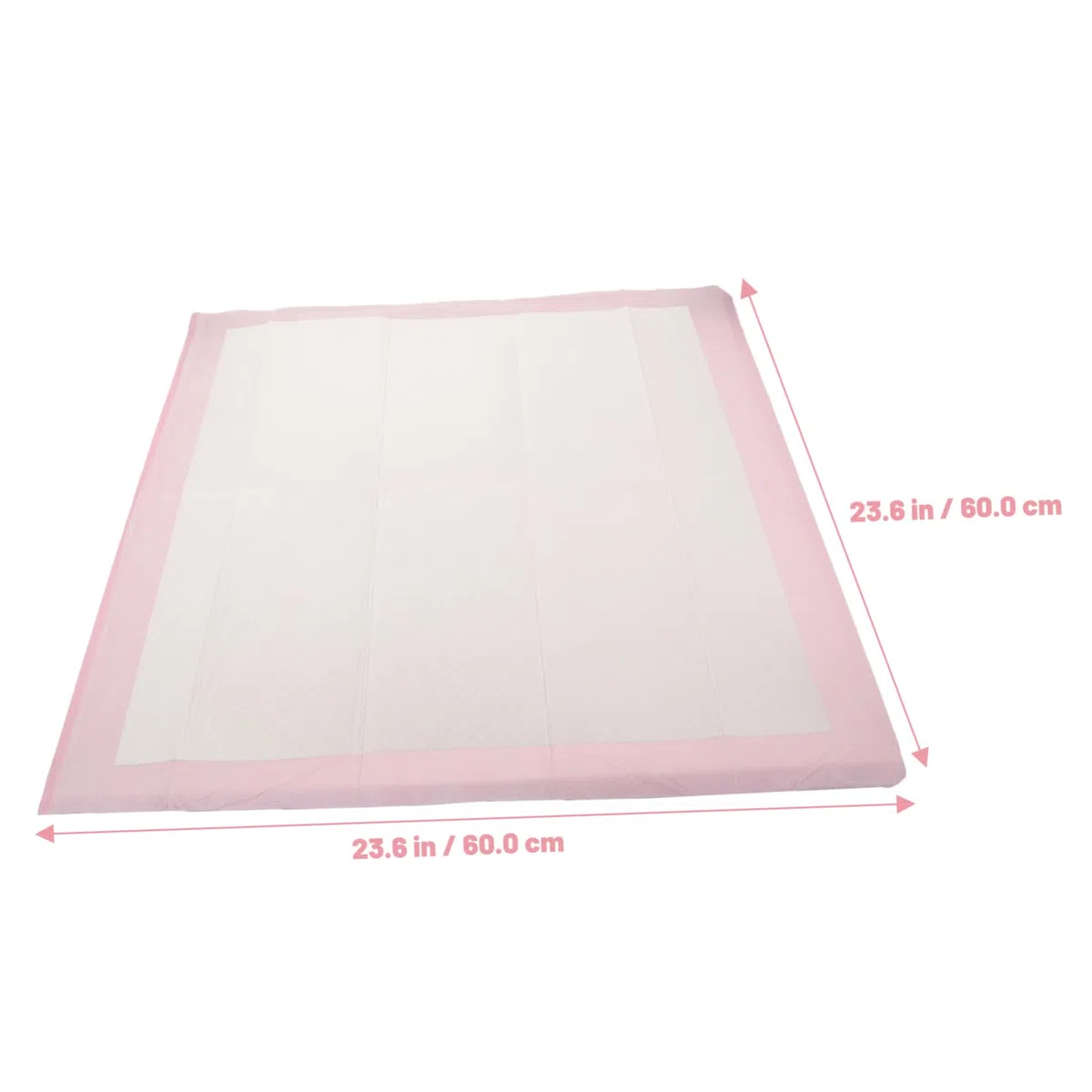 Almohadilla para Orinar de Mascotas Rosa, 1 Bolsa, Polímero
