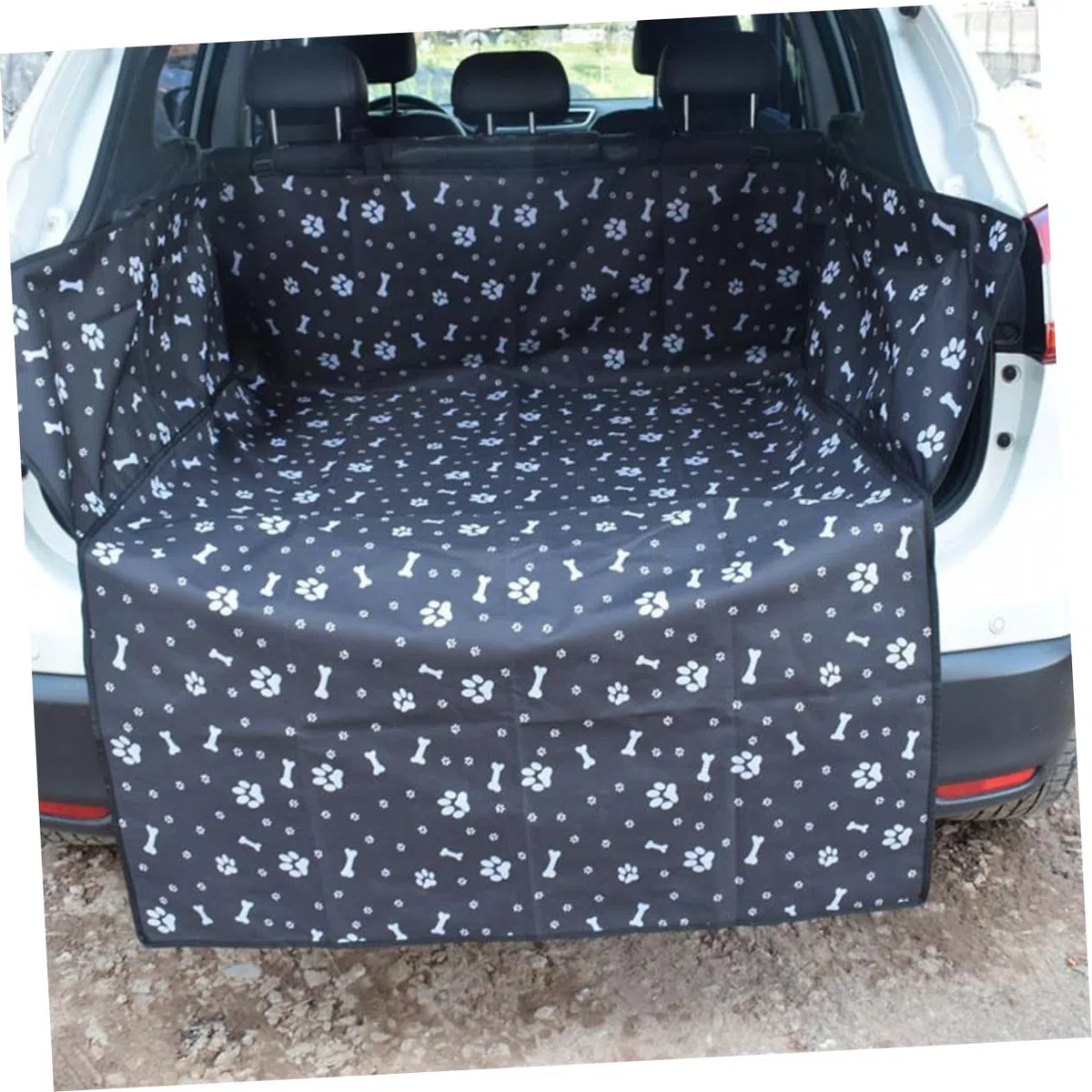 BESPORTBLE Alfombra Maletero Coche Funda para Asientos SUV Perro Gato Protector Asiento Trasero Color