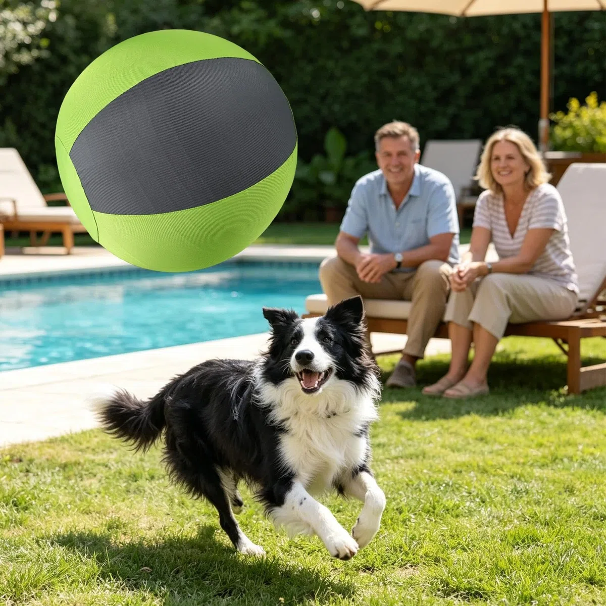 Pelota Gigante De Pastoreo Para Perros Hinchable, juego para cachorros