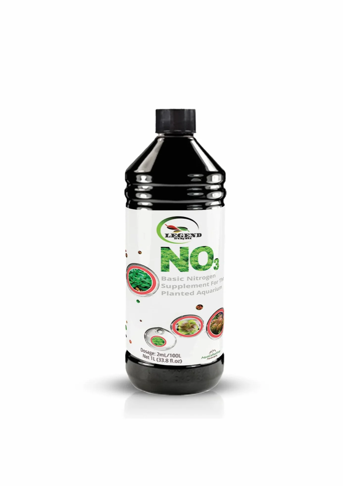 Legend Nitrogen No3 100 ml, 250 ml, 500 ml, 1000 ml, suplemento fertilizante para plantas de acuario (5000 ml)
