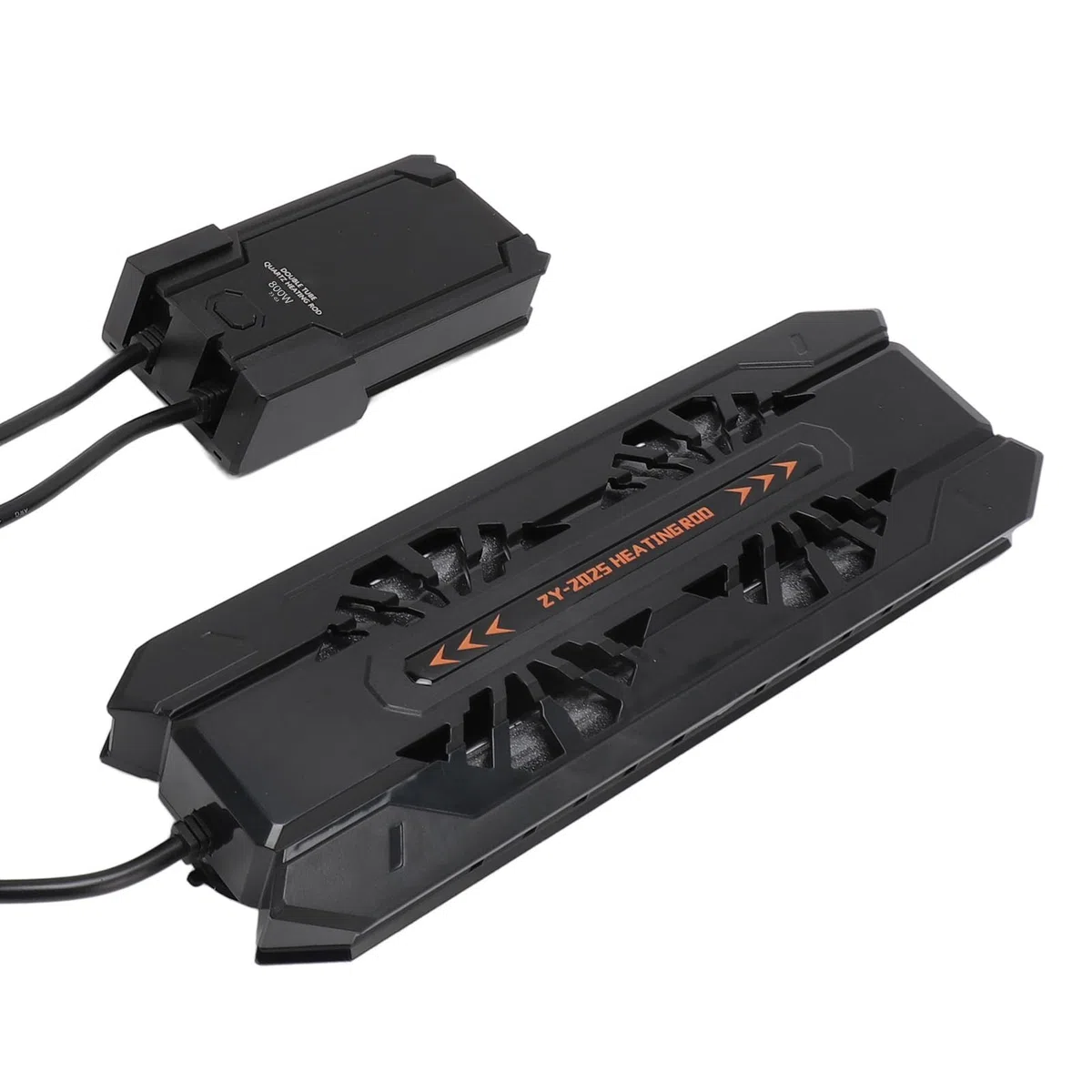 Varilla Calefactora para peceras: Apagado Automático, Calentador con Pantalla LED con Controlador Digital, Ahorro de Energía, Seguro para Todos los (ZY-2025A-800W Enchufe Europeo 220V)