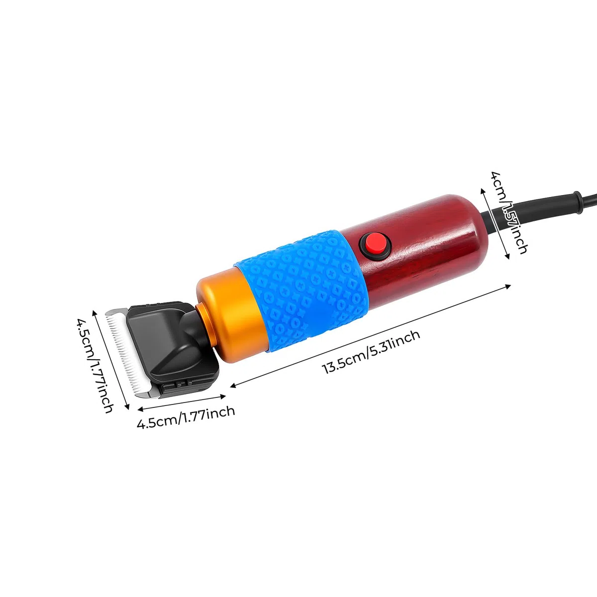 Juego de cortapelos para perros y gatos, cortapelos silenciosos para mascotas para cabello largo, pelaje de fieltro, cortapelos de animales Pro de velocidad variable para cabello, gatos, perros,