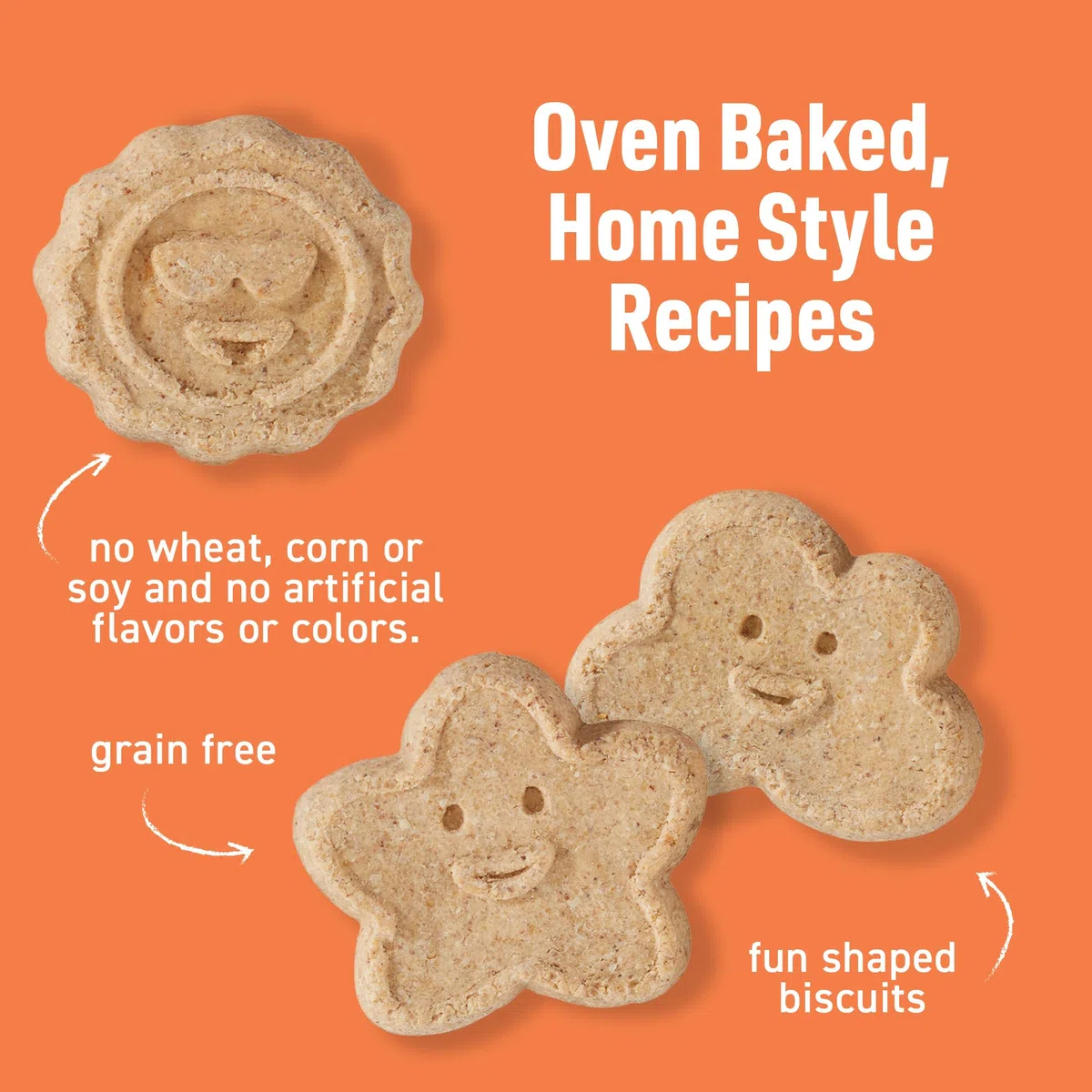 Cloud Star Wag más Horno Galletas Baked sin Grano – 14 oz Calabaza