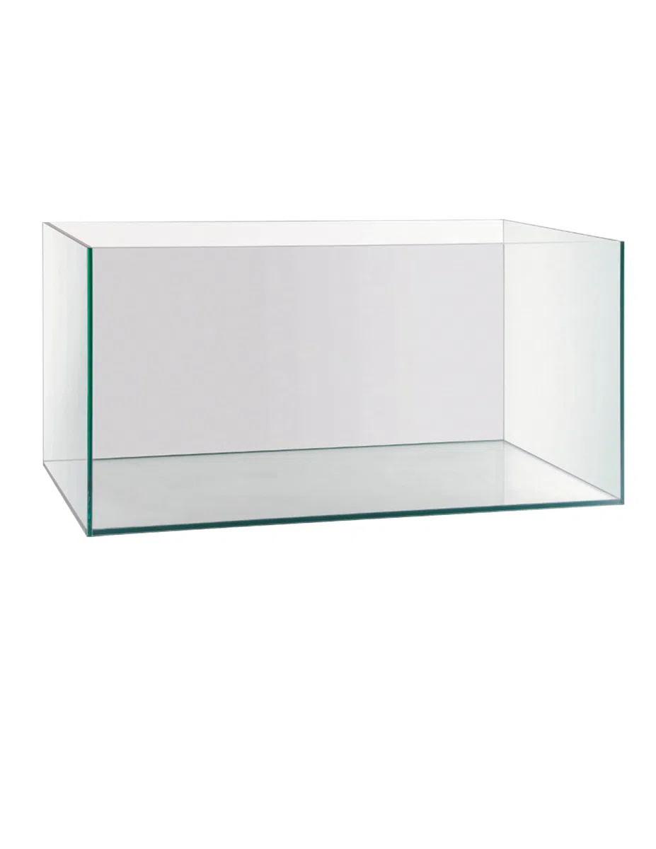 Acuario URNA Cristal SIN Marco 20 L. (Silicona Transparente)