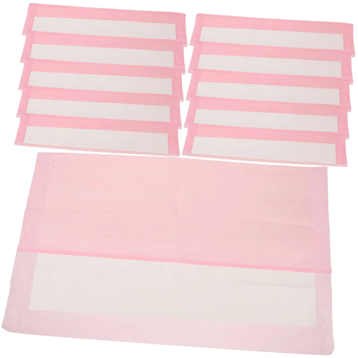 Almohadilla para Orinar Absorbente 1 Bolsa Rosa para Mascotas Pequeñas