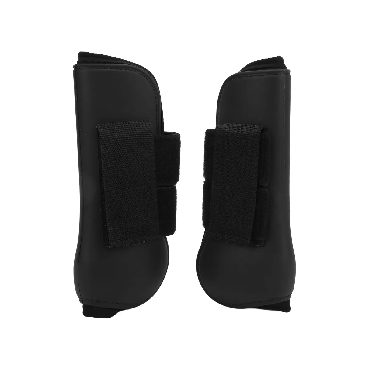 Desconocido Juego de 2 uds. De Botas para tendón de Caballo, Suaves, Antideslizantes, con amortiguación, Botas Protectoras para tendón de Carcasa de PU para Caballos (Grandes)