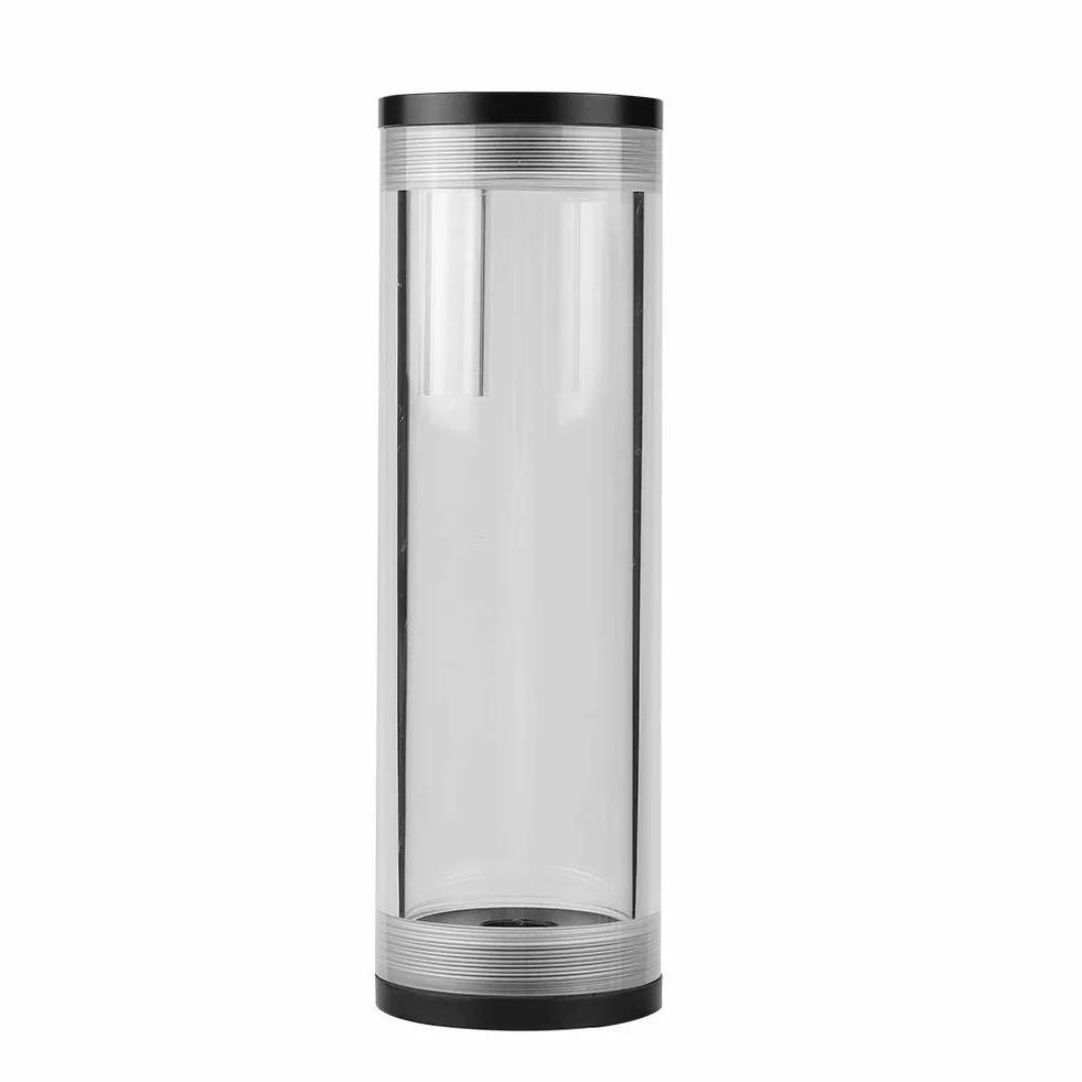 Tanque de Refrigeración por Agua de Alto Rendimiento de 50 Mm de Diámetro y Bomba de CC para una Rápida Disipación del Calor de la Computadora para Jugadores Acrílico (160mm)