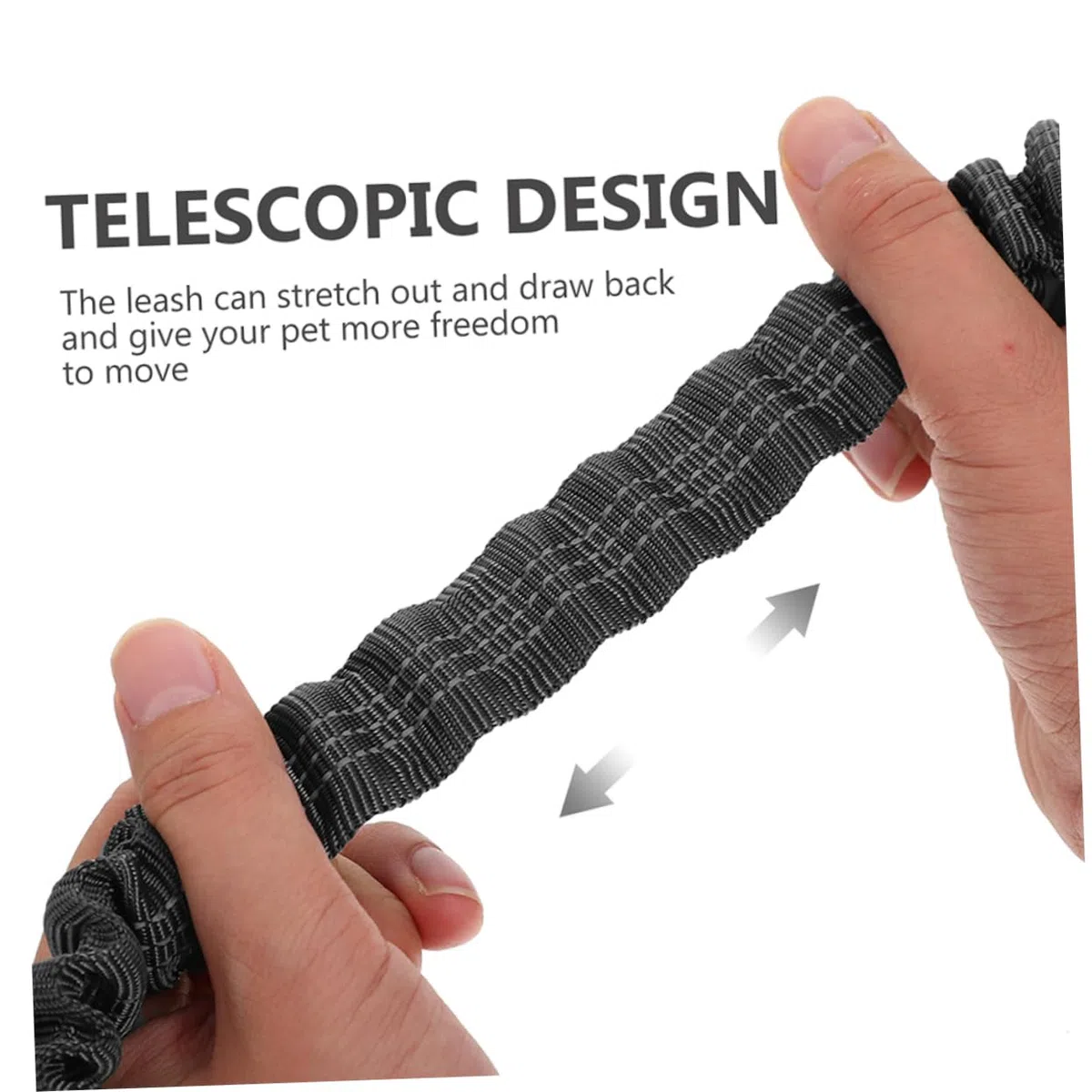 Didiseaon Correa Paquete de 3 Piezas Adecuado para Paseos al Aire Libre Doble Reflectante de Poliéster Diseño Ergonómico y Acero Inoxidable para Perros