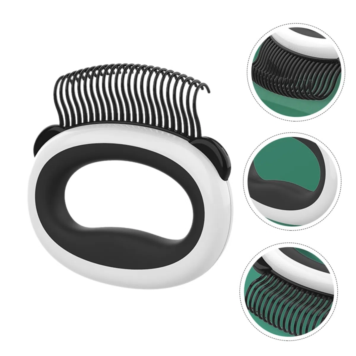 SUPVOX 5 Piezas peine flotante cepillo mascotas cepillo para mascotas auto limpieza herramienta de skate perro peines adorable peine de gato cepillo para gatos gatito peine de limpieza