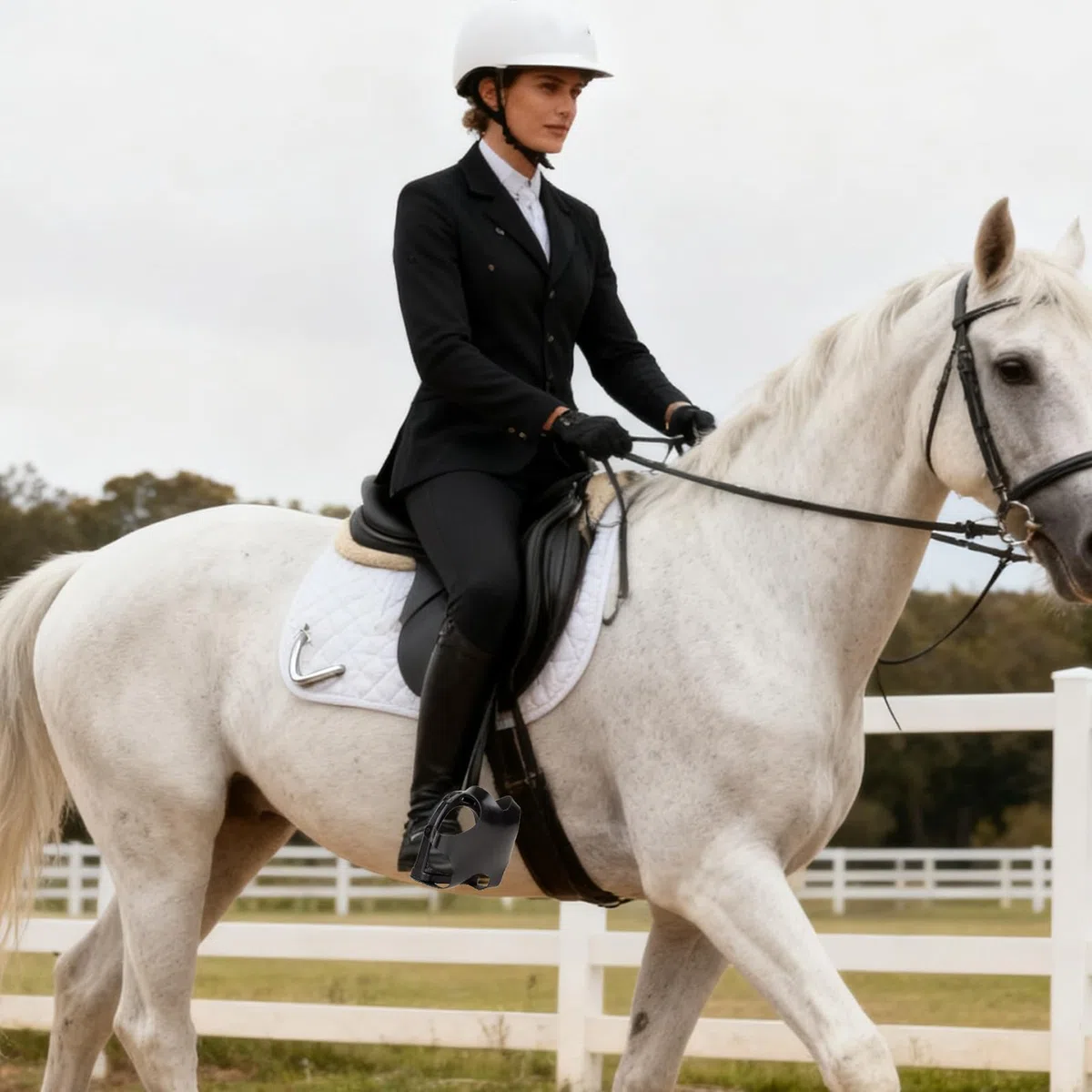 Estribos para Equitación y Montar a Caballo Equipo Ecuestre Antideslizante