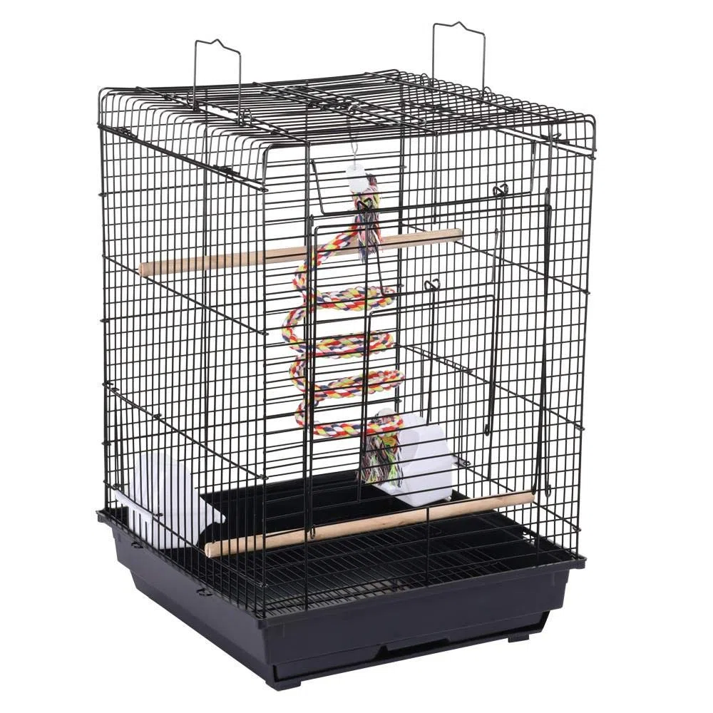 Yaheetech Jaula de Pájaros Jaula para Mascota Jaula Hierro
