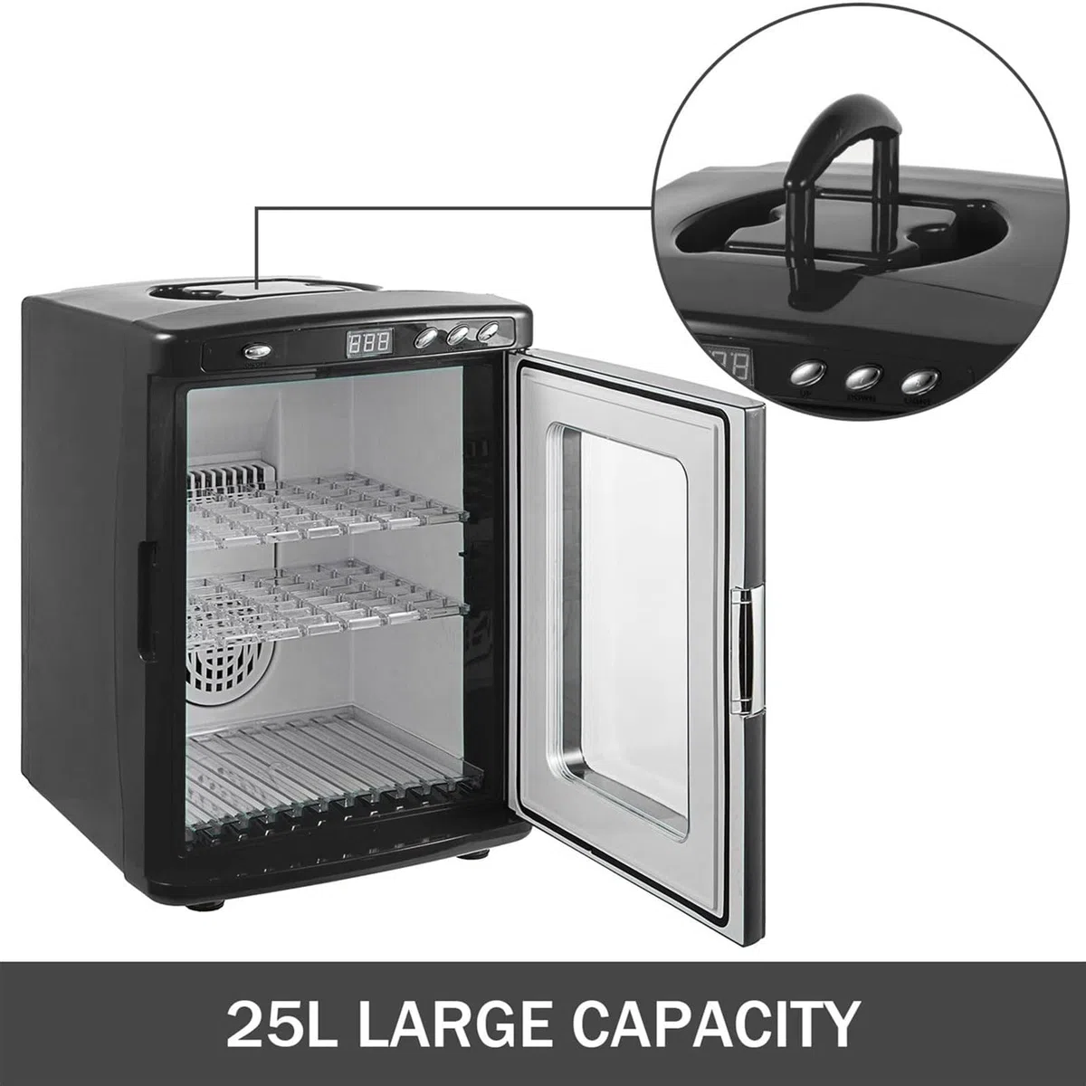 Incubadora de reptiles con termostato digital, control de temperatura ajustable para calefacción y refrigeración, ideal para camaleones, lagartijas y tortugas
