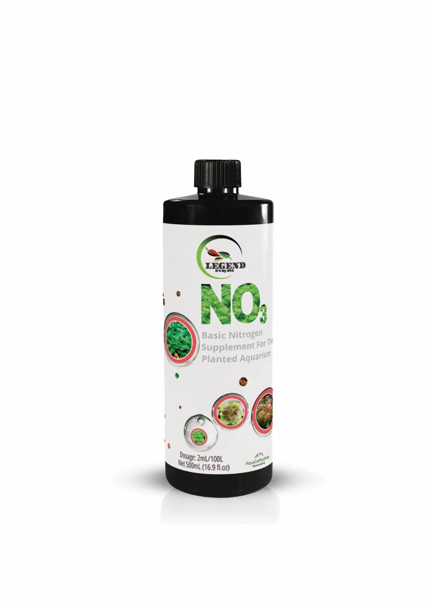 Legend Nitrogen No3 100 ml, 250 ml, 500 ml, 1000 ml, suplemento fertilizante para plantas de acuario (5000 ml)