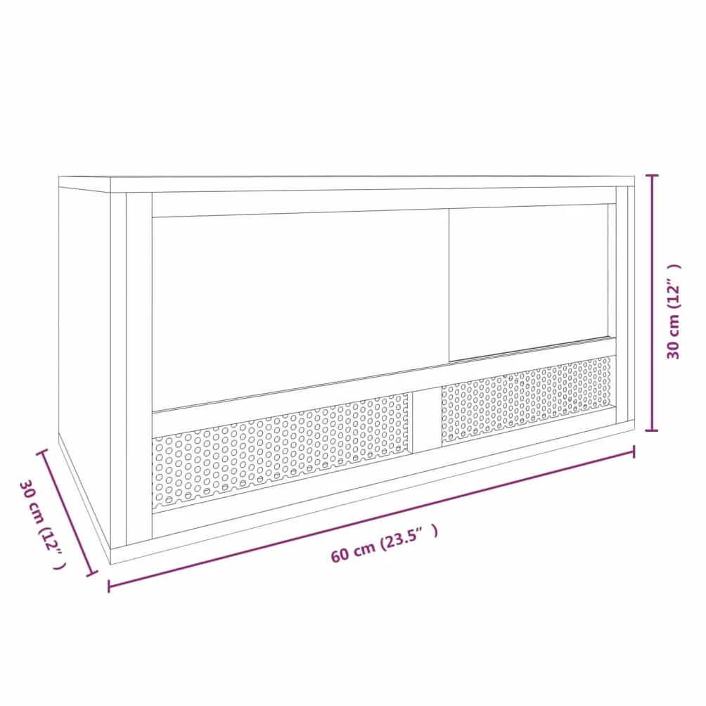 Terrarium Cristal auténtico 60 x 30 x 30 cm, caja de reptiles madera de ingeniería con redes de acero para circulación de aire, jaula reptil sin bordes afilados para animales pequeños