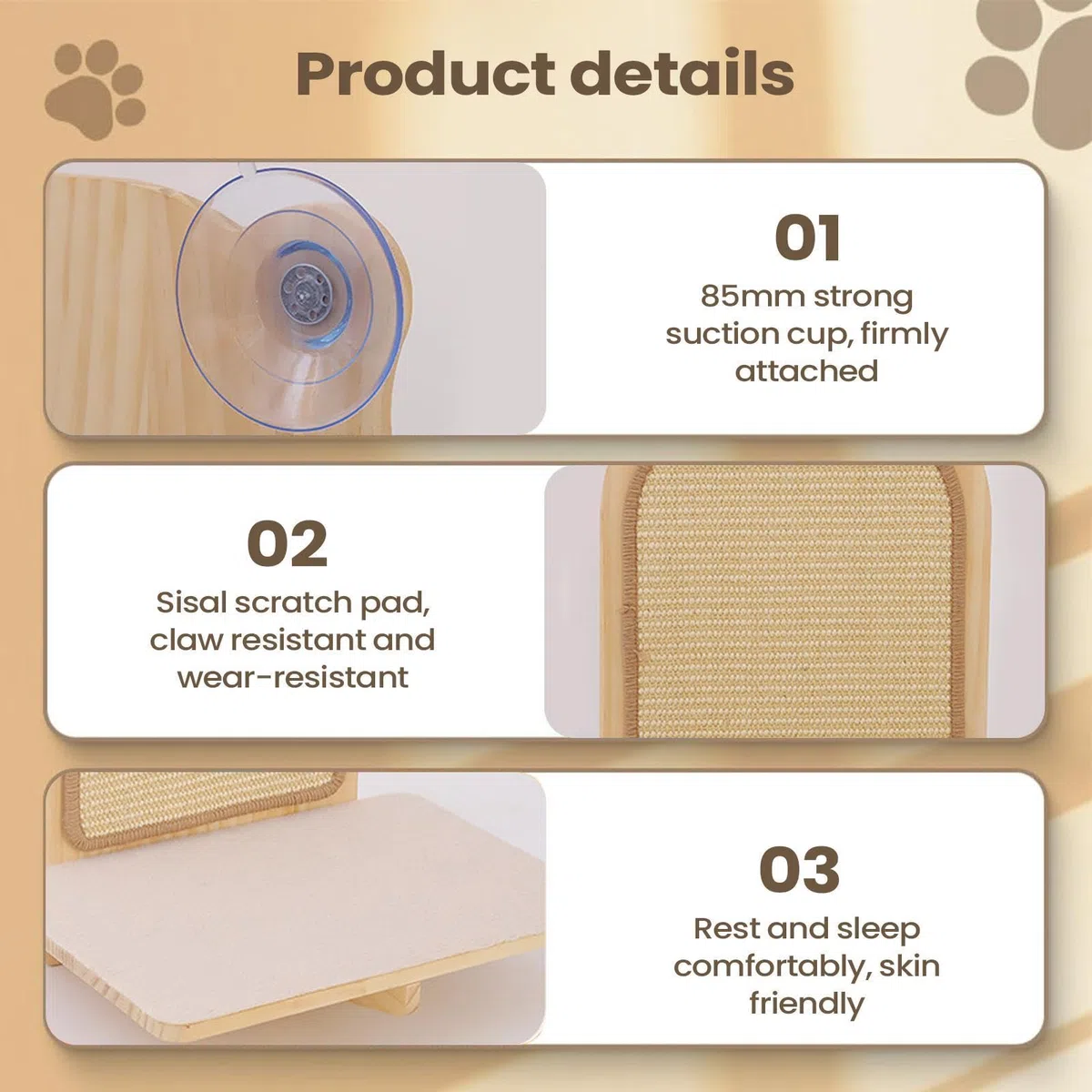 Rascador De Pared Para Gatos Rascador Con Ventosas Para Gatitos | Juguete Afilador Uñas Gatos Para Padres De Mascotas, Entrenadores Y Amantes De Los Animales En Apartamento, Oficina Y