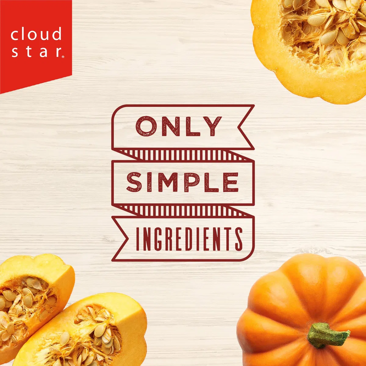 Cloud Star Wag más Horno Galletas Baked sin Grano – 14 oz Calabaza