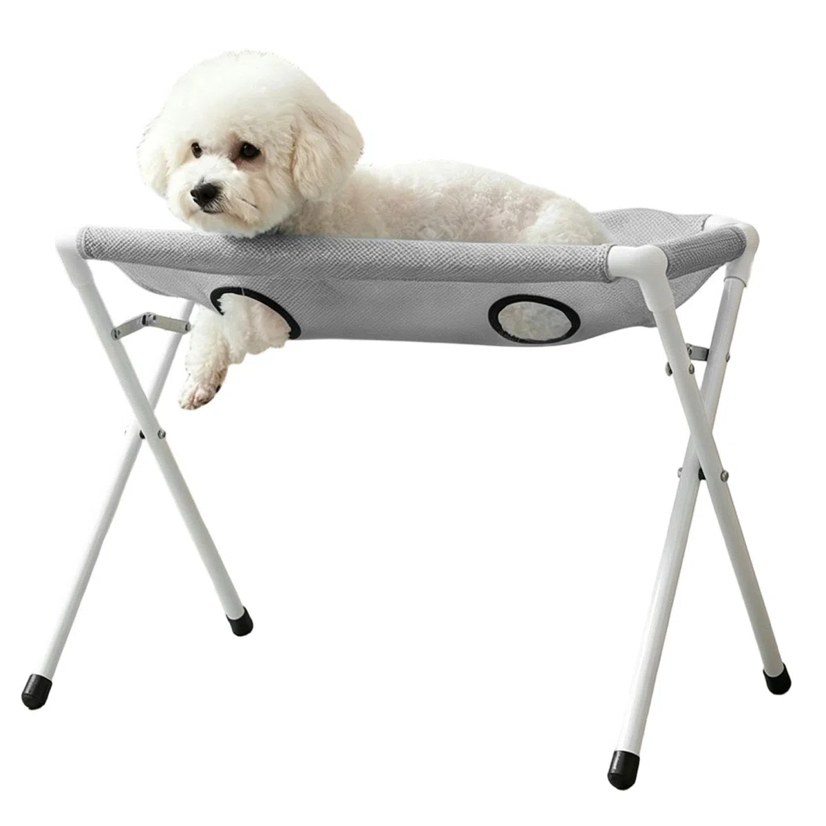 Mesa de Aseo para Perros en Casa 8 Orificios Antiescape Desmontable | Mesa De Aseo Para Cachorros Con Restricción Para Salón De Mascotas En Casa, Baño De Cachorros Y Felinos Corte De
