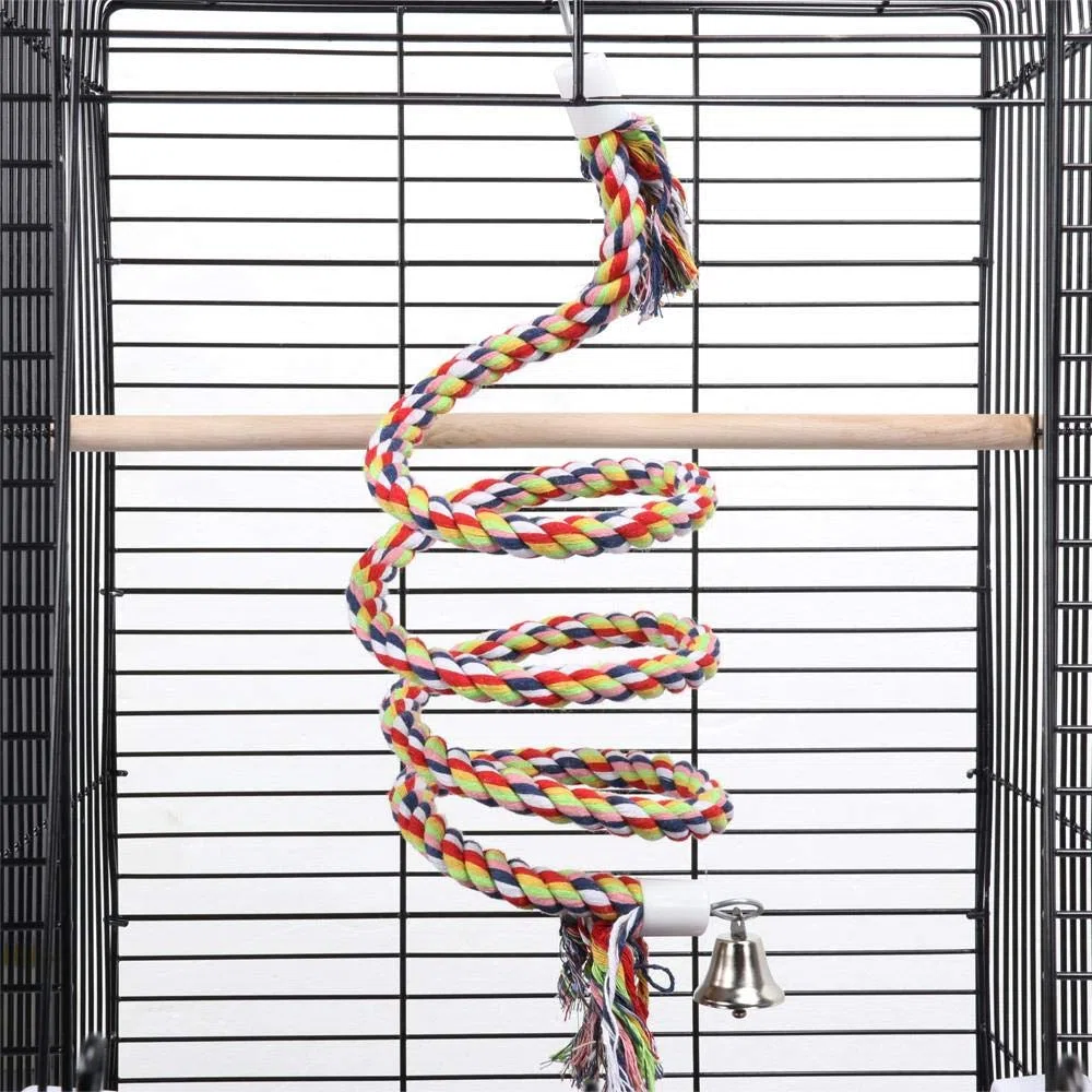 Yaheetech Jaula de Pájaros Jaula para Mascota Jaula Hierro