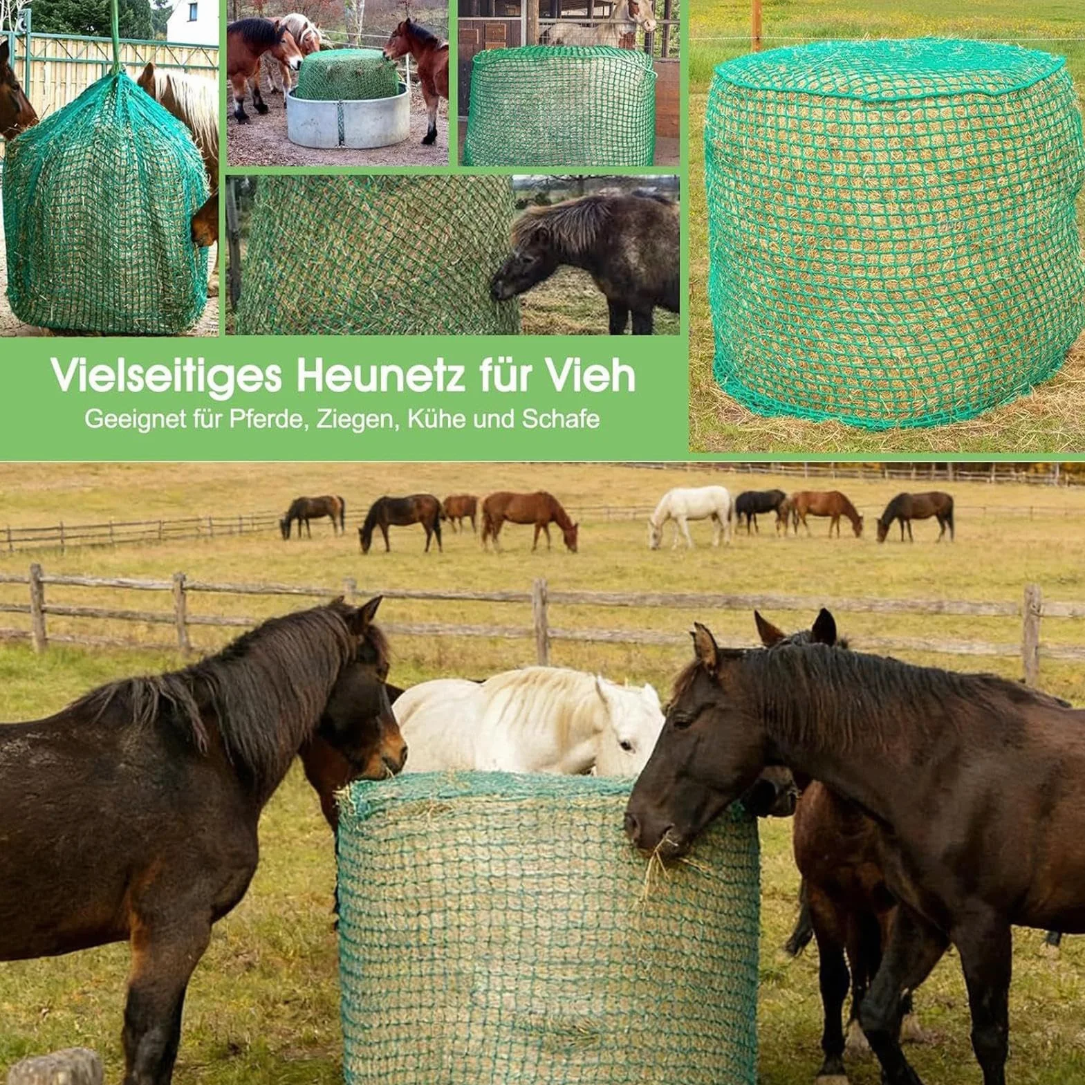 Red para Heno Organizador De Alimento Para Caballos