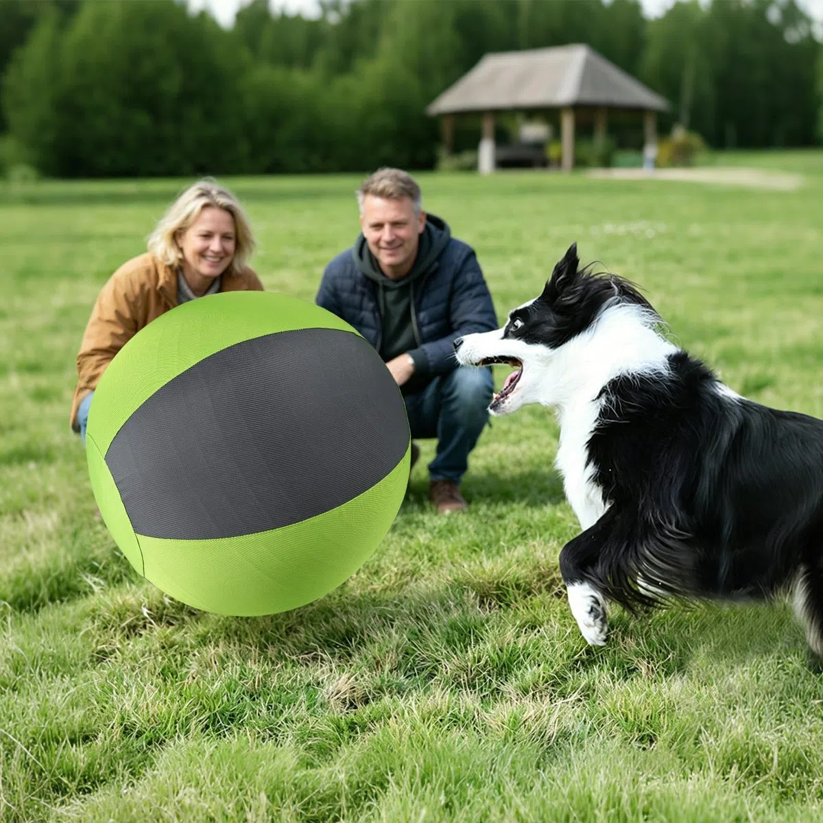 Pelota Gigante De Pastoreo Para Perros Hinchable, juego para cachorros