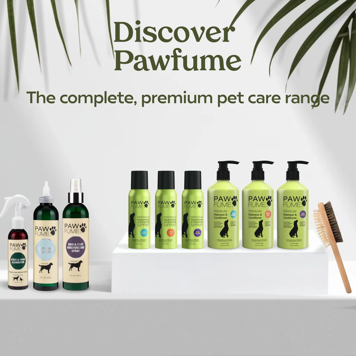 PAWFUME - Cepillo de aseo para perros