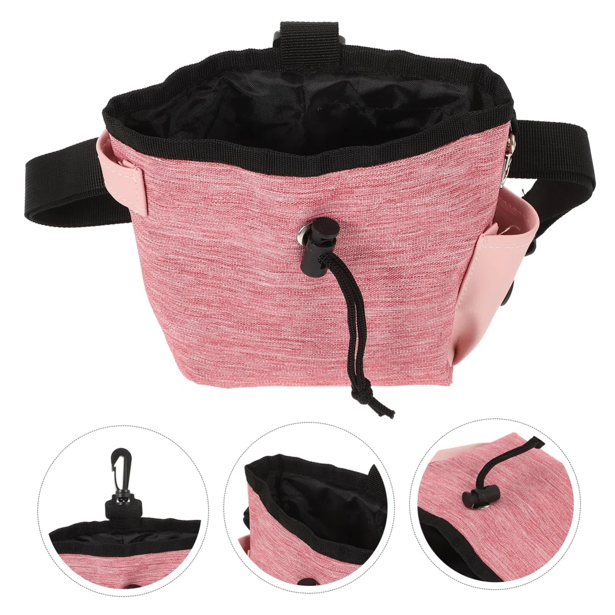 SUPVOX 5piezas Bolsa De Entrenamiento para Perros Riñonera para Golosinas y Accesorios De Mascotas para Paseos Al Aire y Adiestramiento De Cachorros