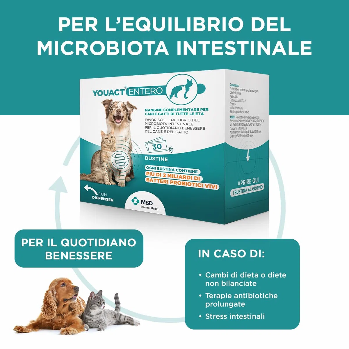 Entero - 30 bolsitas de pienso complementario