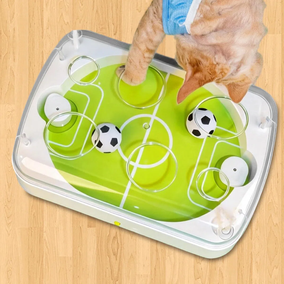 Juguetes para Gato Tipo Pelota Juegos interactivos de fútbol para mascotas