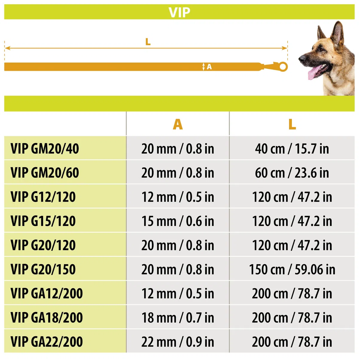 Ferplast Feplast 75147958 Correa para El Adiestramiento de Perros VIP Ga22/200, Robusto Cuero de Toro, Longitud Regulable, 22 Mm x L, 120 x 200 Cm Marrón