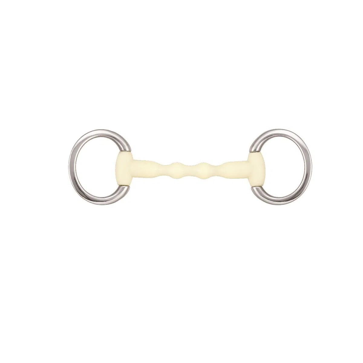 Soyo Bocado de Oliva para Caballos Rectos Happy Mouth Mullen 135 mm