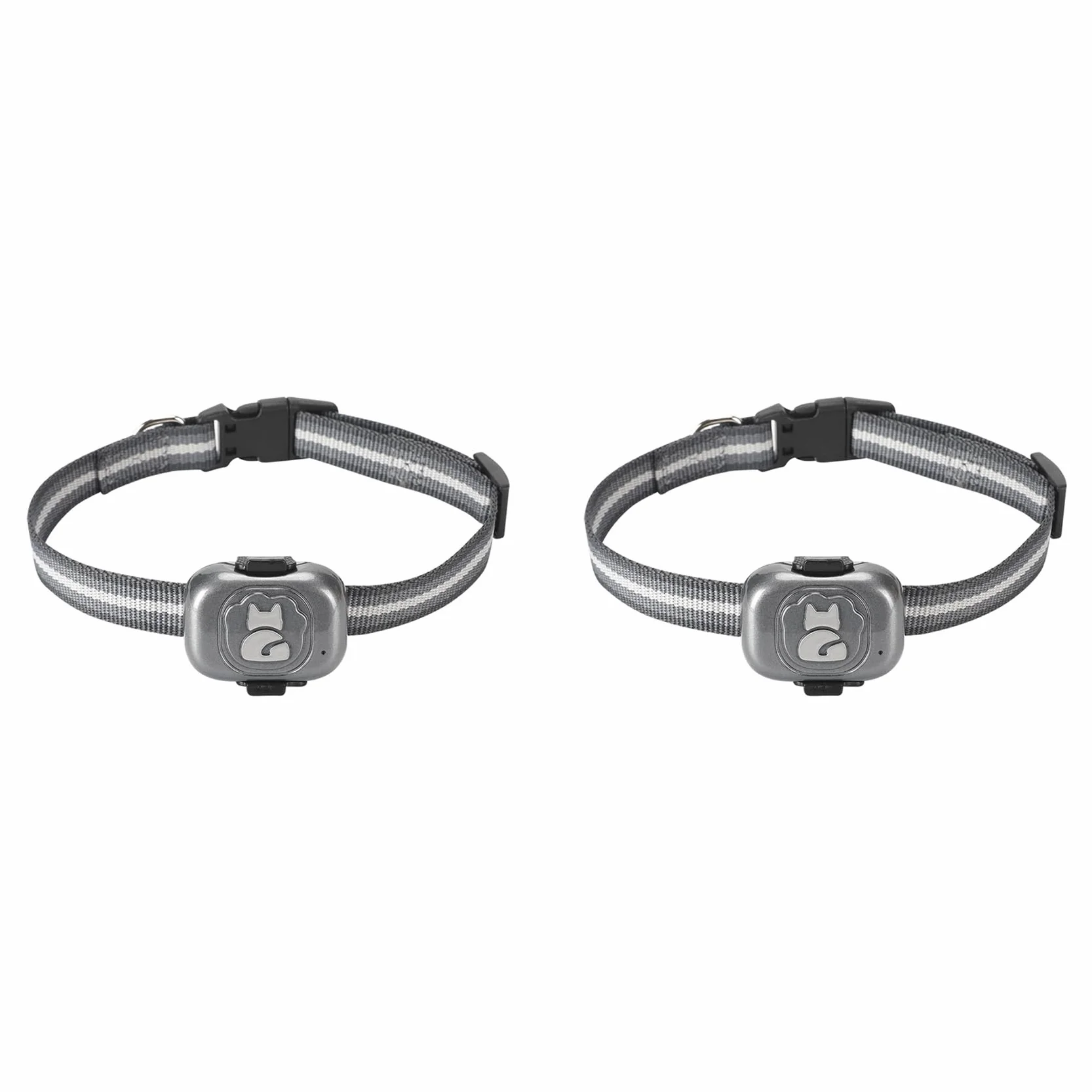 2X Rastreador GPS 2G para Localizador de Perros Dispositivo Antipérdida Una Prueba de Agua Buscador de Objetos para Teléfonos Inteligentes Alarma Pequeña Antirrobo para Mascotas