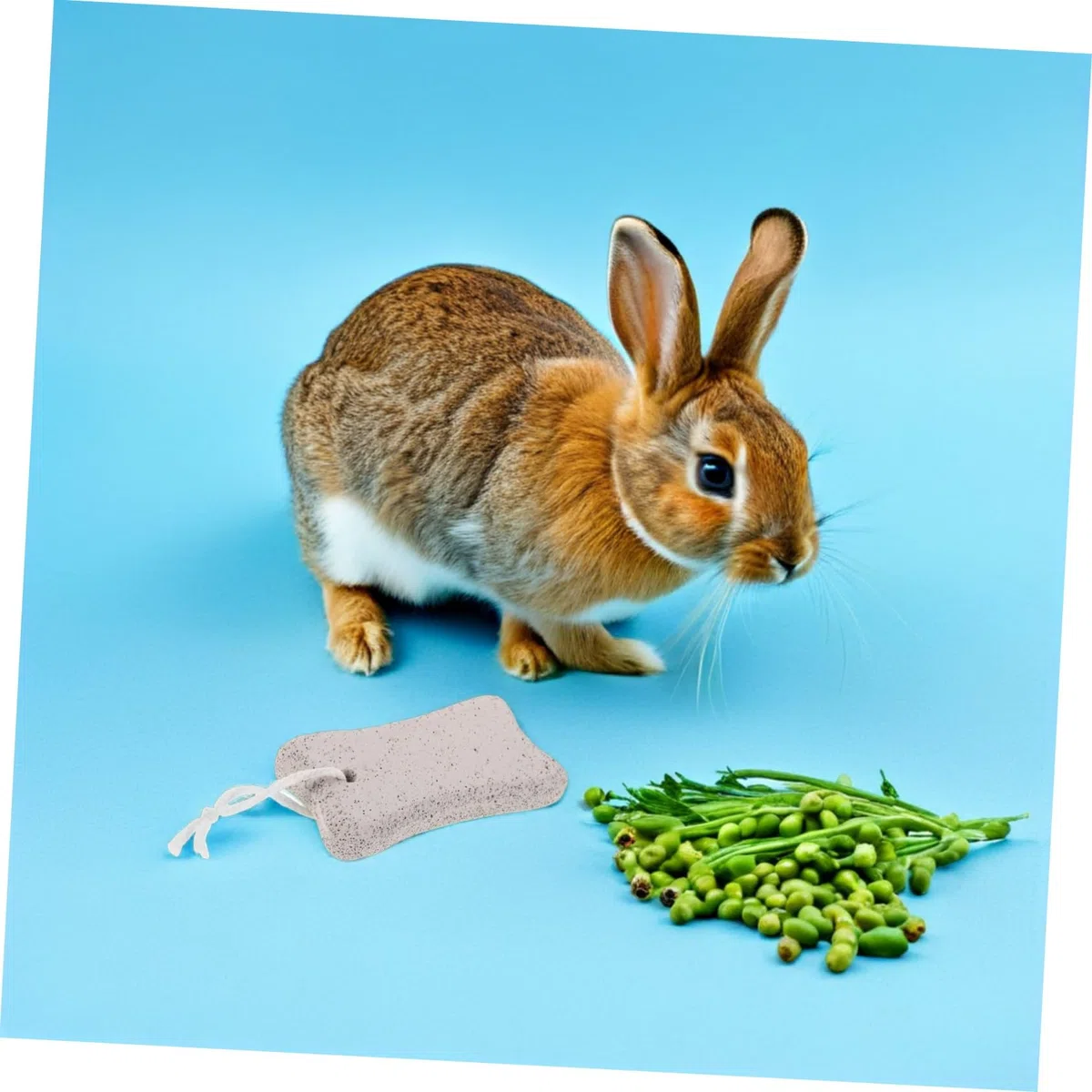 Gatuida 10 Piezas Bloques Masticables para Hámster y Conejos Piedra Natural para Desgaste Dental Resistente y Segura para Cobayas Chinchillas y Ardillas Pequeñas