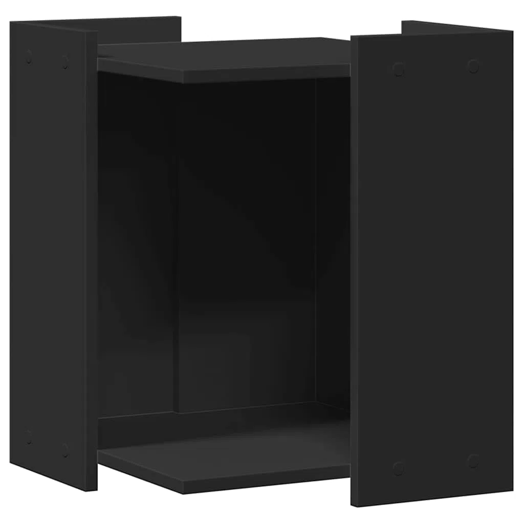 Caja de arena para gatos, 42 x 42 x 51 cm, material de madera