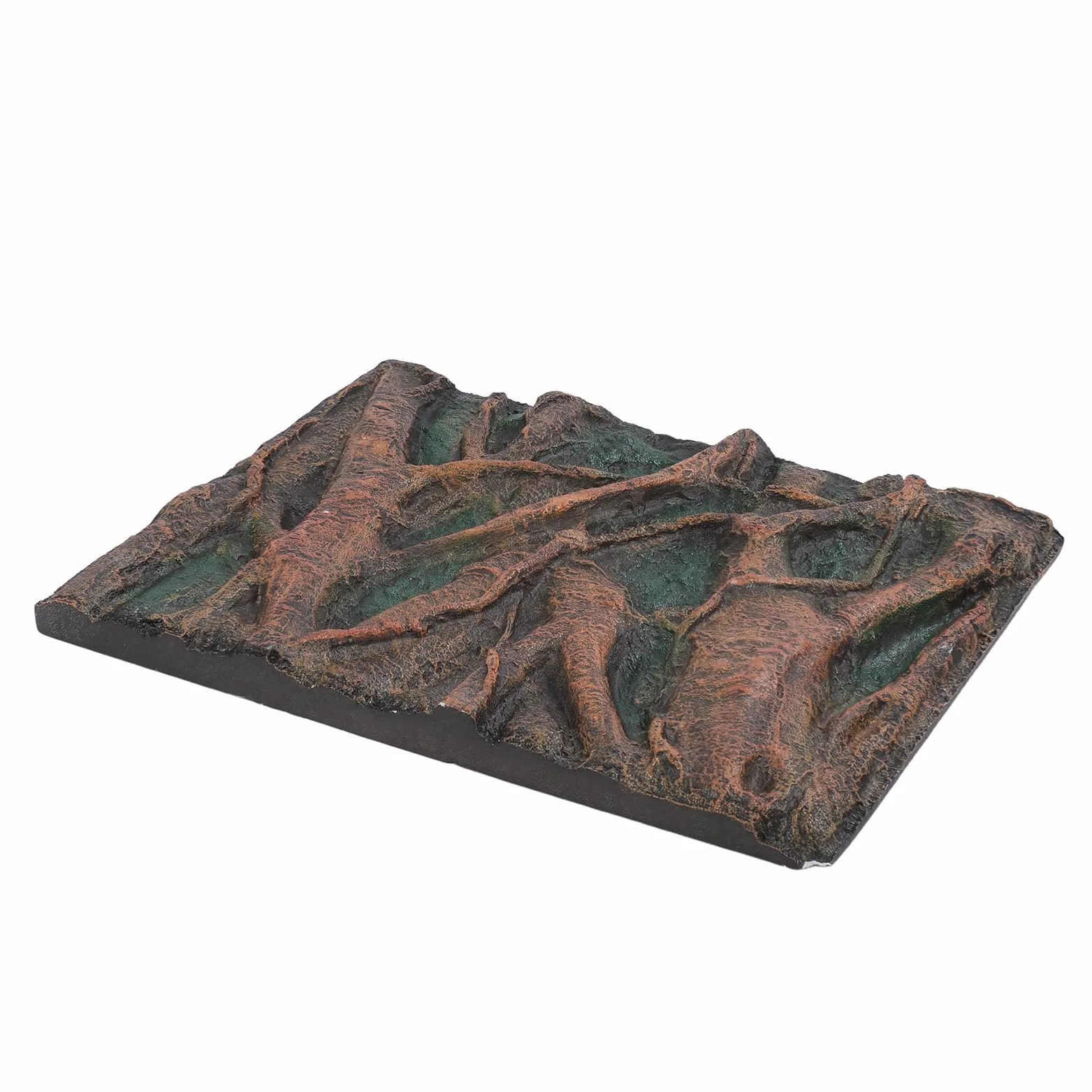 Fondo de Acuario 3D, Material de Espuma, Fondo de Reptil único para Espacios Acuáticos, Acuarios y Terrarios (H)
