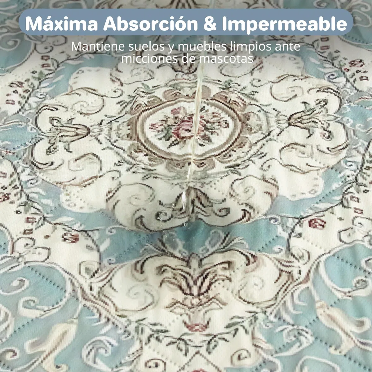 Almohadillas de Entrenamiento Reutilizables para Perros 2 Piezas, 92x122cm Lavables, Superabsorbentes, Antideslizantes, Impermeables, para Perros, Gatos, Conejos y Cobayas