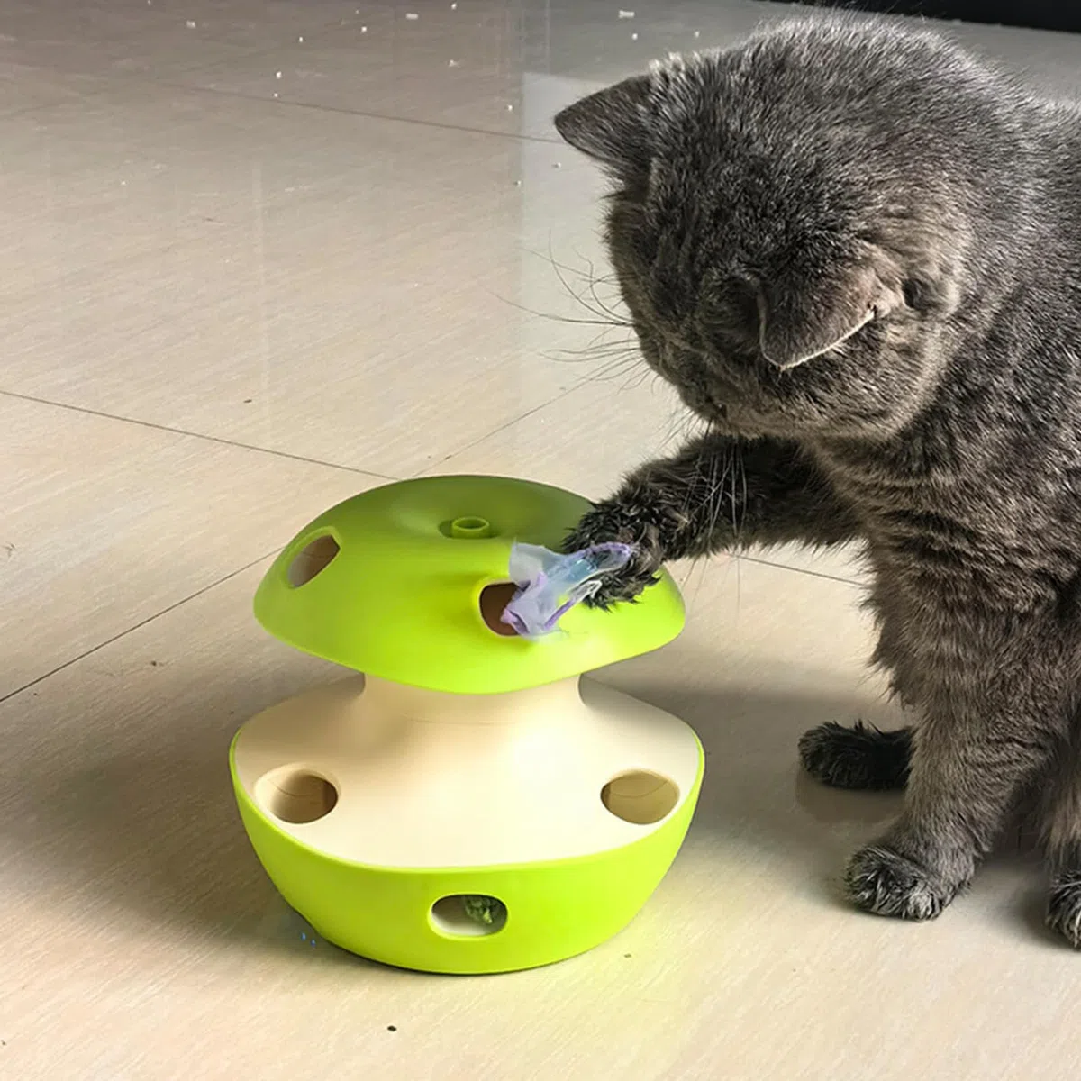 Juguetes Interactivos Para Gatos Juguetes Eléctricos Gatito Puzzle Juguetes | Juego de auto-juego para interior al aire libre alivio diario del estrés enriquecimiento espiritual