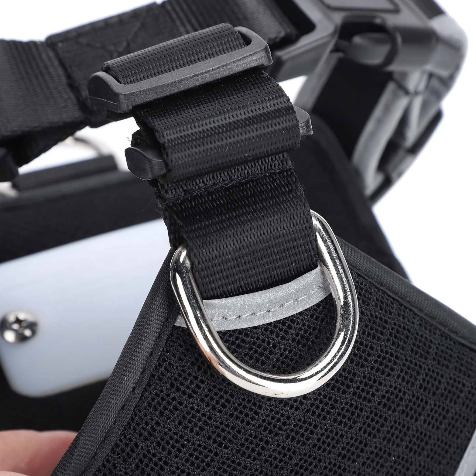Arnés de Perro Vomekolight, arnés de Perro LED, Correa para el Pecho de Carga USB con Tira Reflectante Ajustable para la Seguridad Nocturna (S)