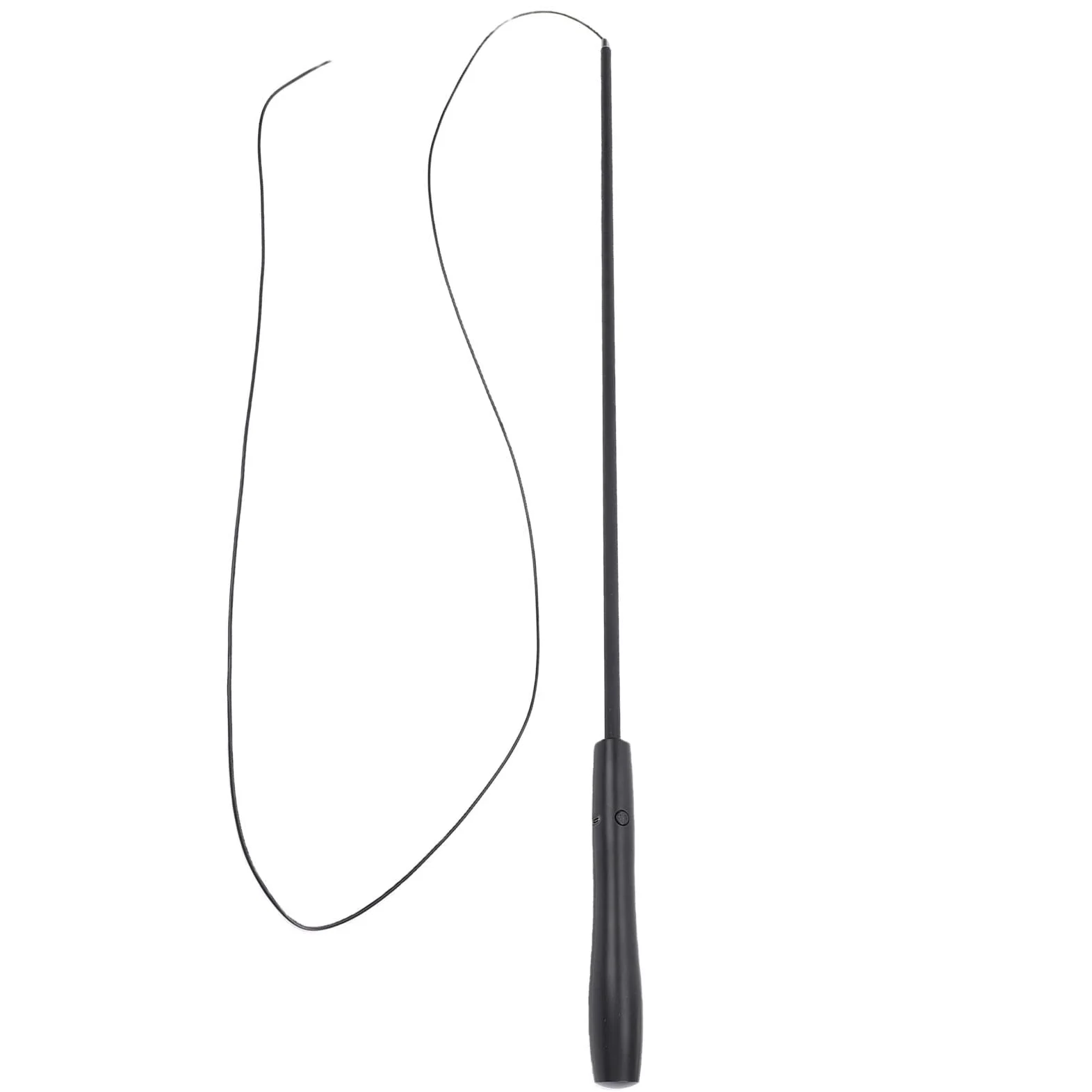 Topiky Varita Telescópica para Gatos, Juguete Interactivo LED para Gatos con USB Recargable, Varita Retráctil para para Jugar y Hacer Ejercicio en Interiores