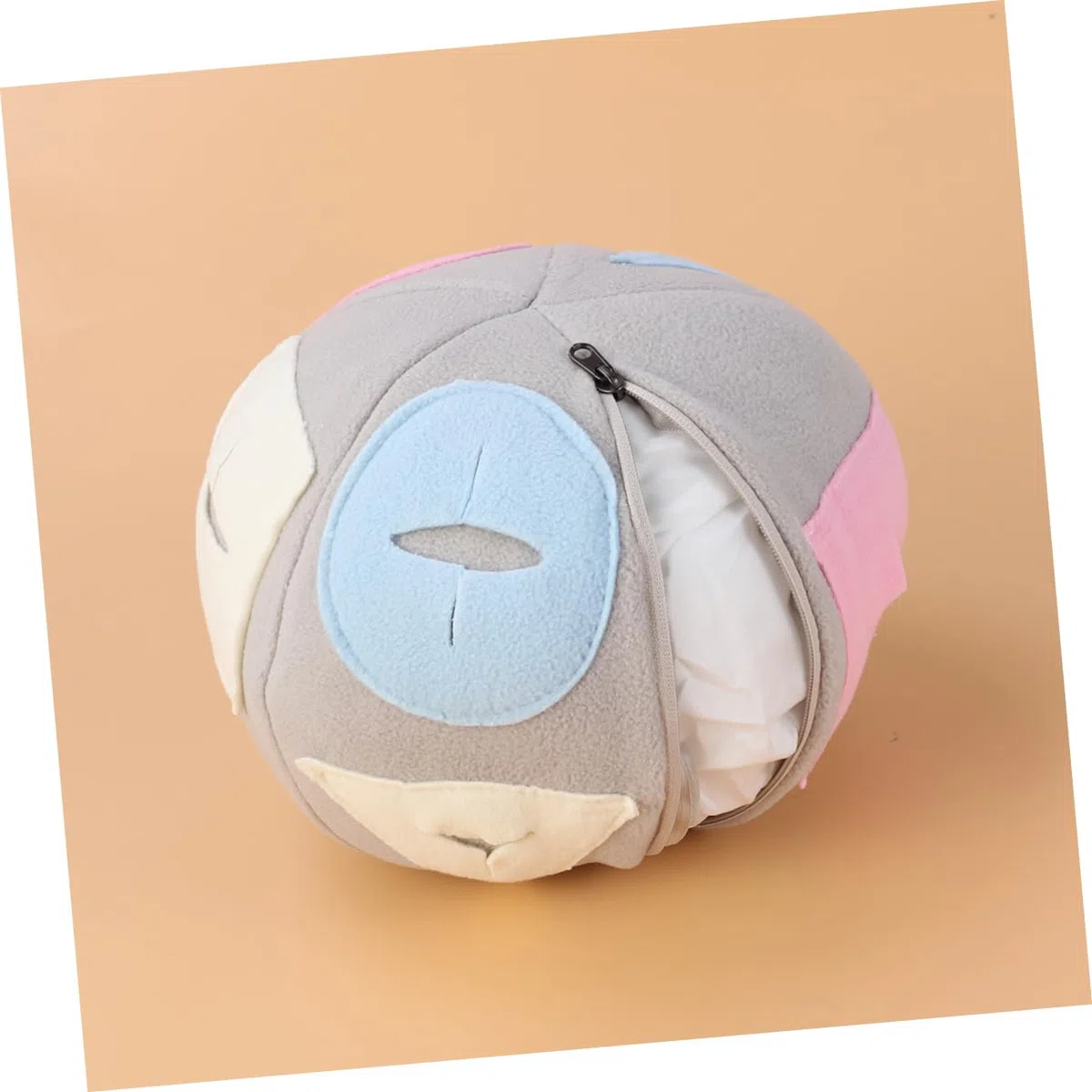 INOOMP Dispensador De Comida para Perros 2 Unidades 20 Cm Juguetes Interactivos para Entrenamiento Canino Material Polar Lavable A Máquina.