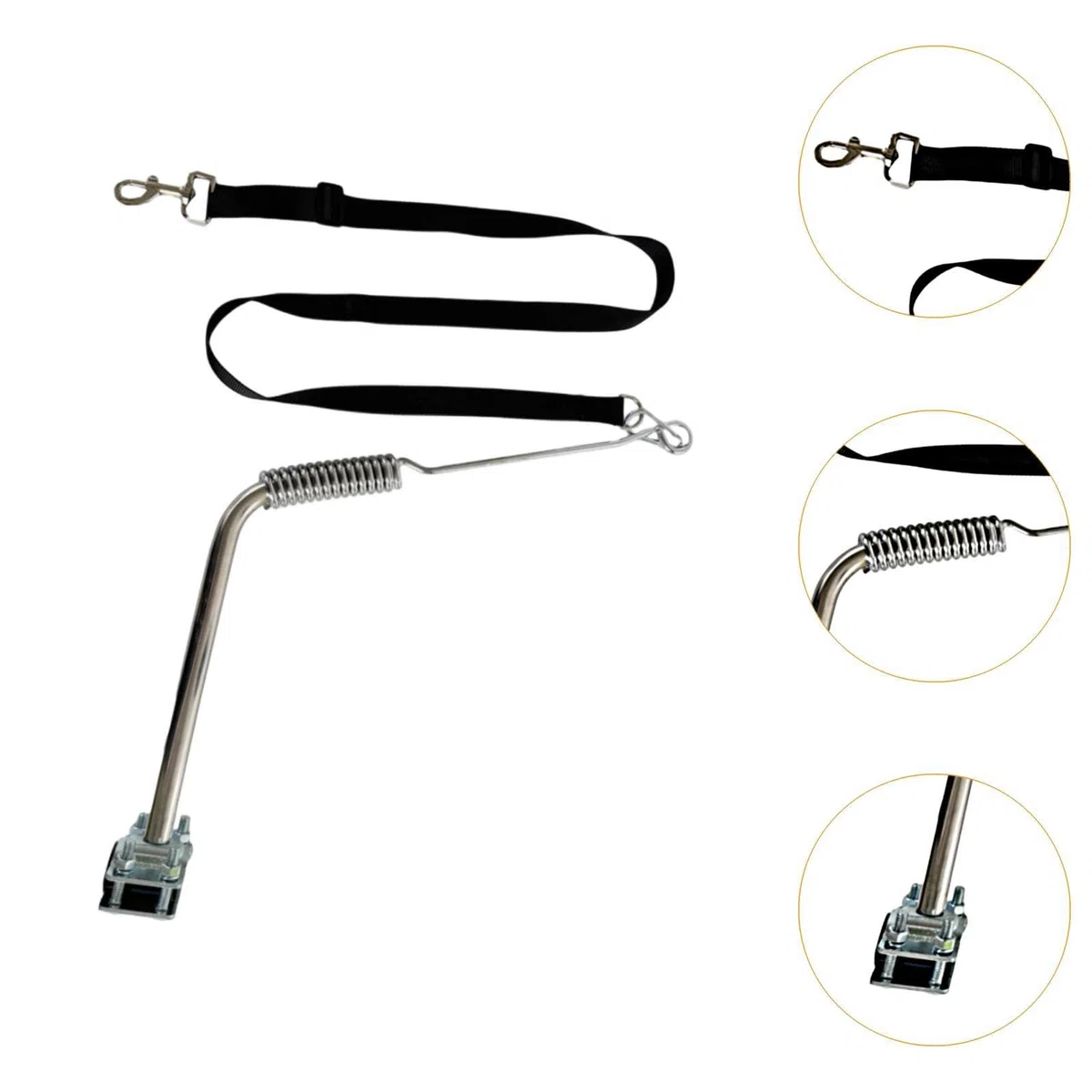 Correa de Bicicleta para Perros, Ideal para Paseos Nocturnos, Acampadas Y Viajes.