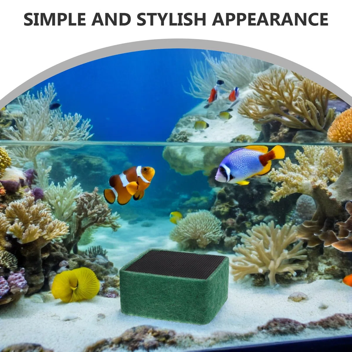 Cubo Purificador de Agua para Acuario 4 Piezas 2 Pequeños 2 Grandes Medios Filtrantes de Carbón Activado Filtración Mecánica para Peceras de Agua Dulce y Salada Accesorios