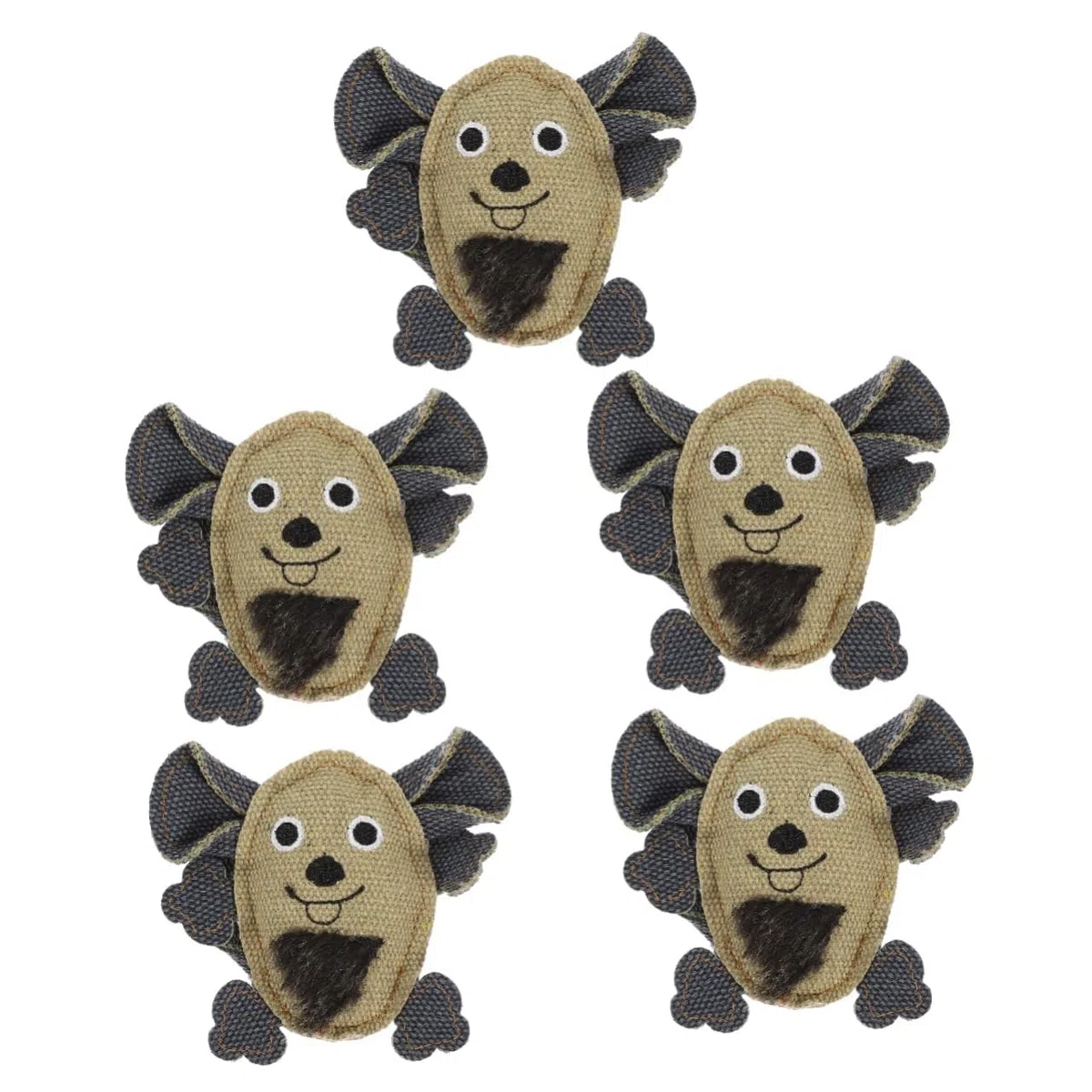 Kisangel 15piezas Juguetes para Gatos De Lona Forma De Ratón Juguetes Masticables para Gatitos Accesorios Interactivos para Mascotas Estimulación y Entretenimiento Interior