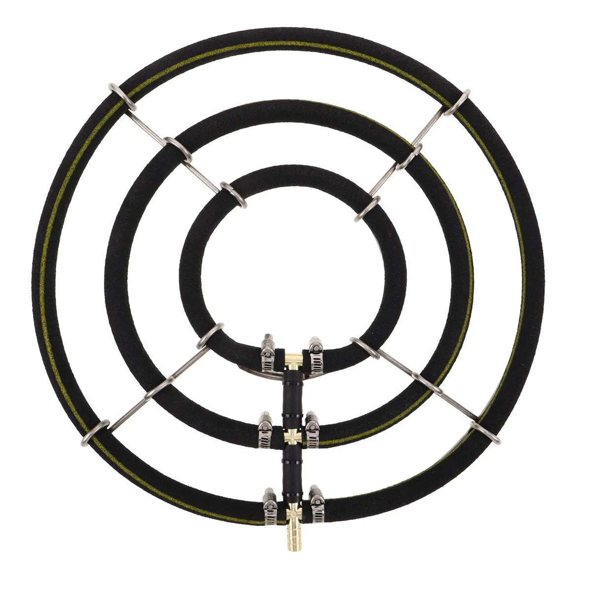 Levemolo Disco de Burbujas Redondo para Estanque de Peces - Difusor de Piedra de Aire para Acuario de 35 cm - Burbujeador de oxigenación para pecera, Ideal para acuarios domésticos y estanques