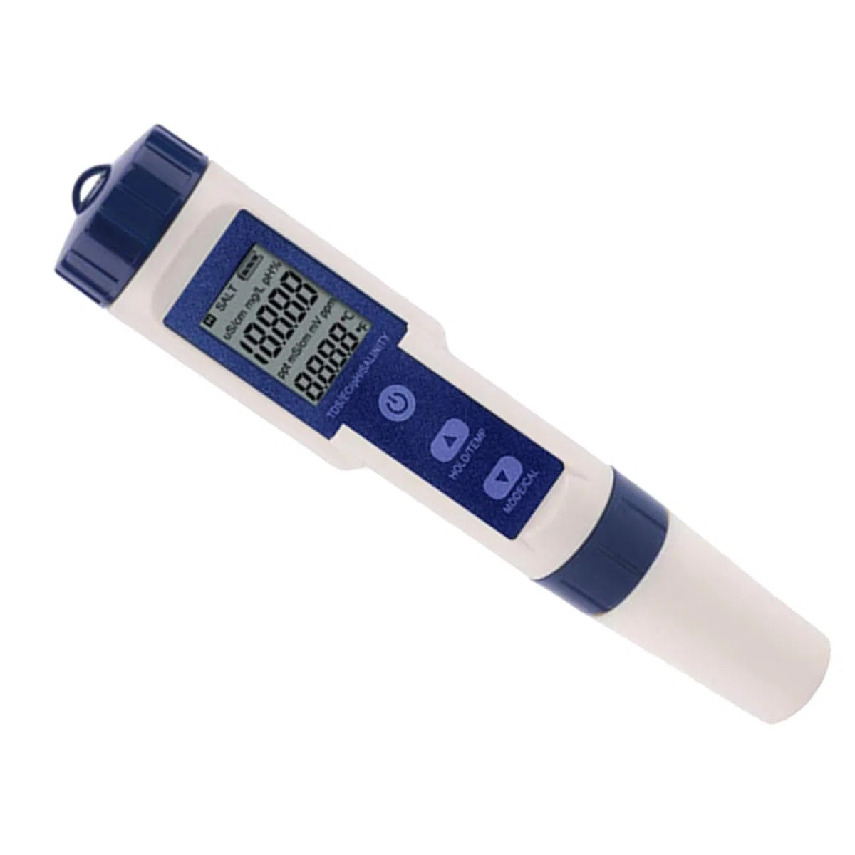 Digital Plástico Laboratorios Acuarios y Salinidad de Probador para LCD Diseño Único y Medición Ph, Material 3 Baterías Lr44 Incluidas Acuáticos
