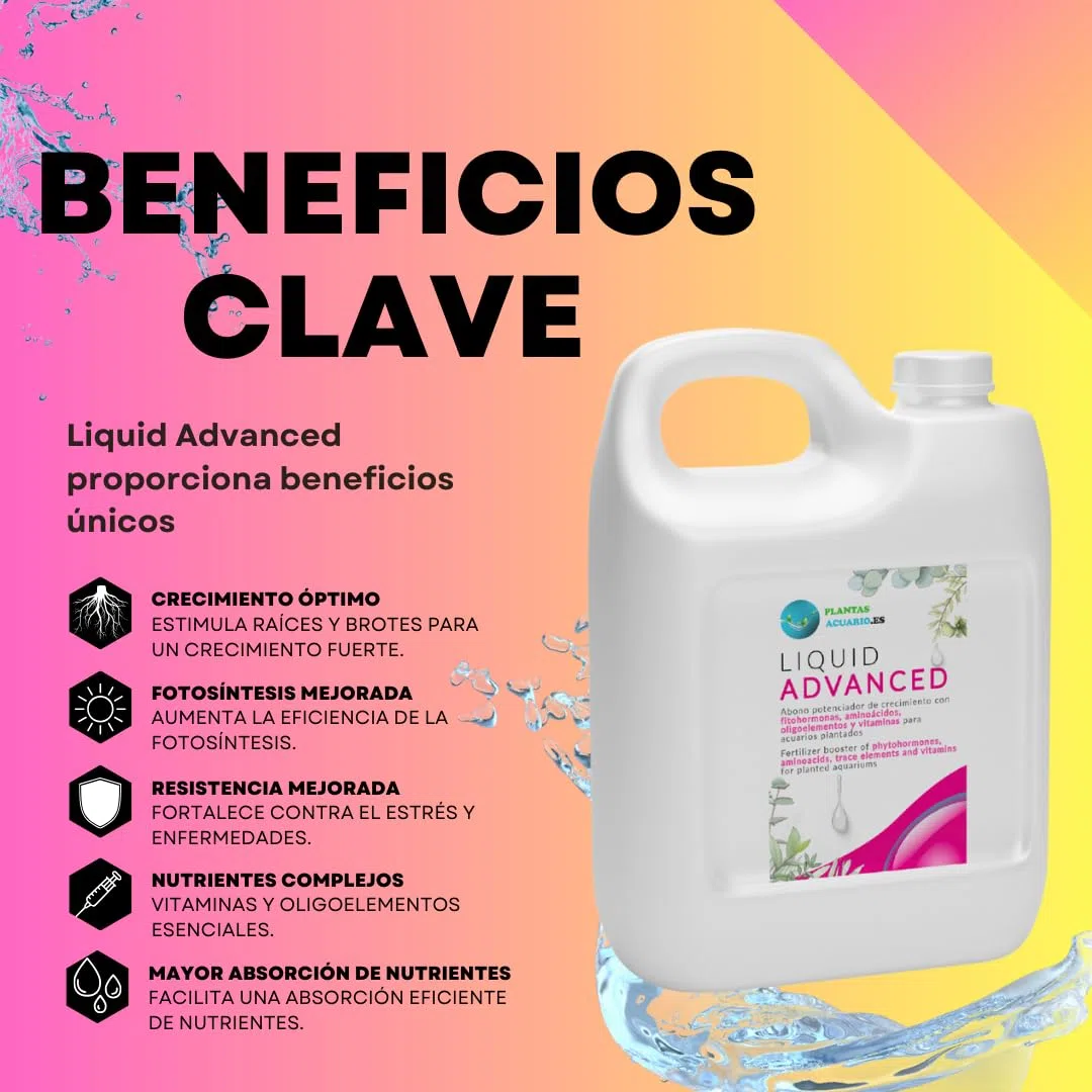 Avanzado Abono Líquido para acuarios plantados 5000ml