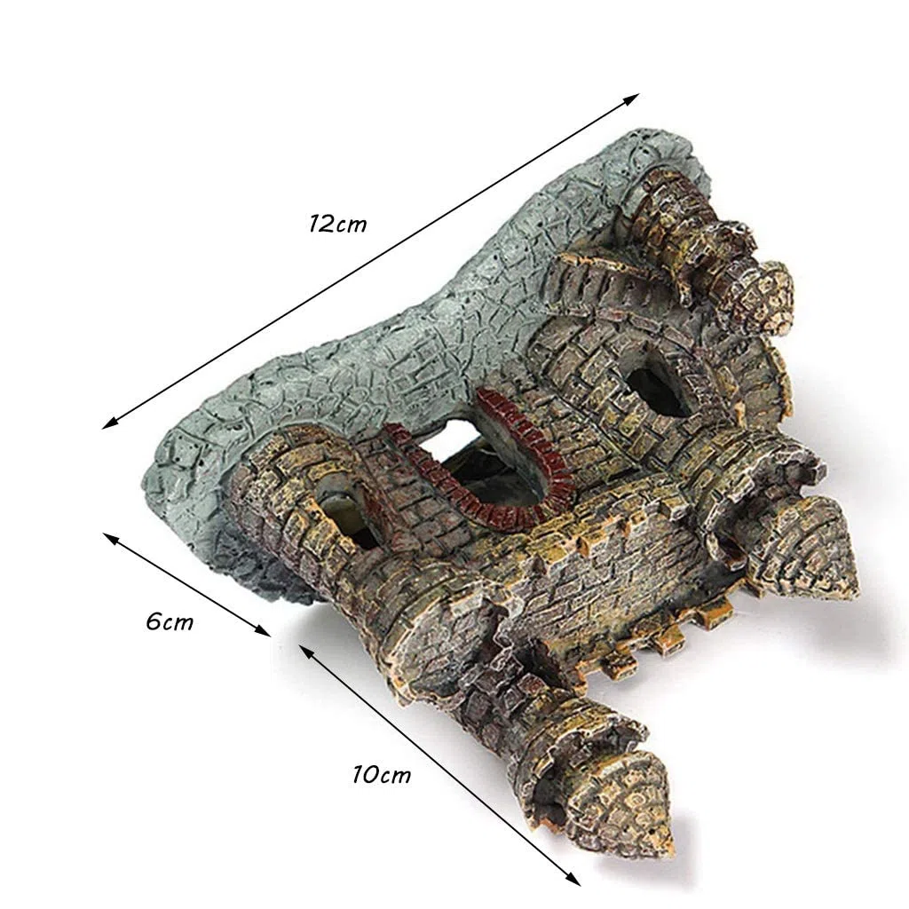 Corteza de escondite de Reptiles, paisajismo de Acuario, decoración de hábitat, Tortuga, Lagarto, pez, escondites de Serpientes, Escalada, Cueva de Reptil, Accesorios para Cajas